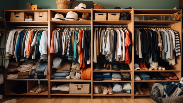 organized closet