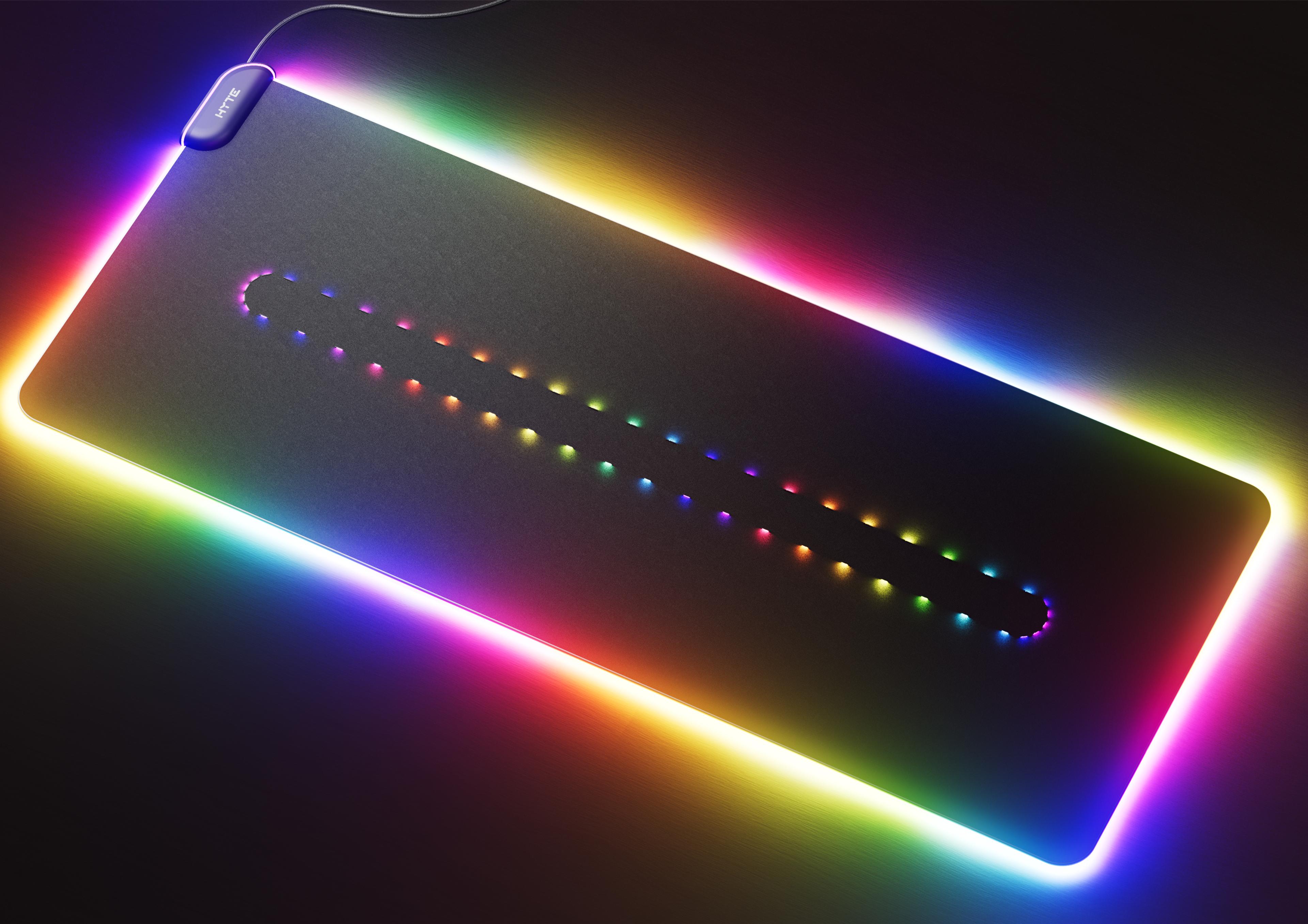 HYTE CNVS - RGB Gaming Mouse Pad