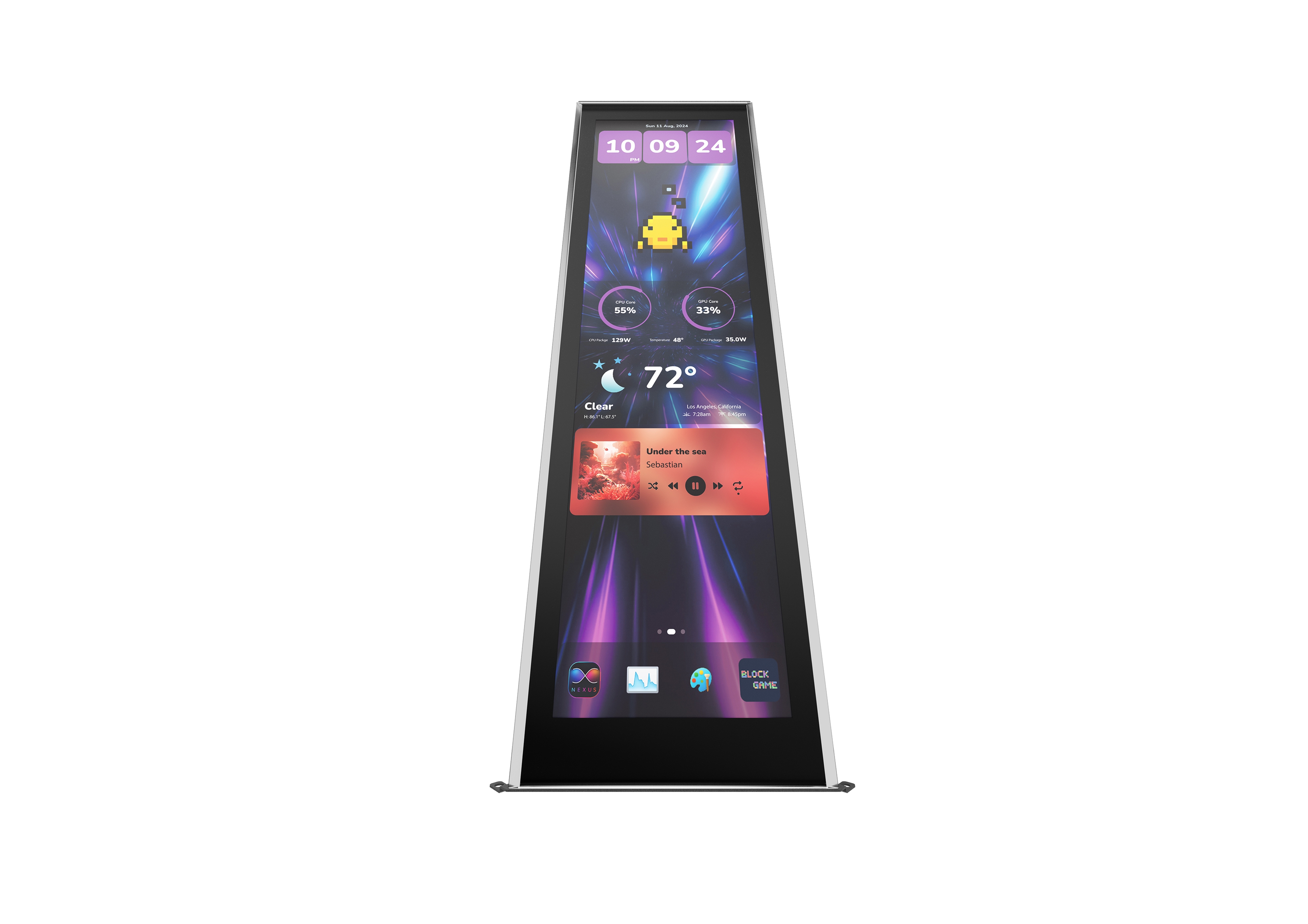 Y70 touch infinite Display Upgrade - Pitch Black