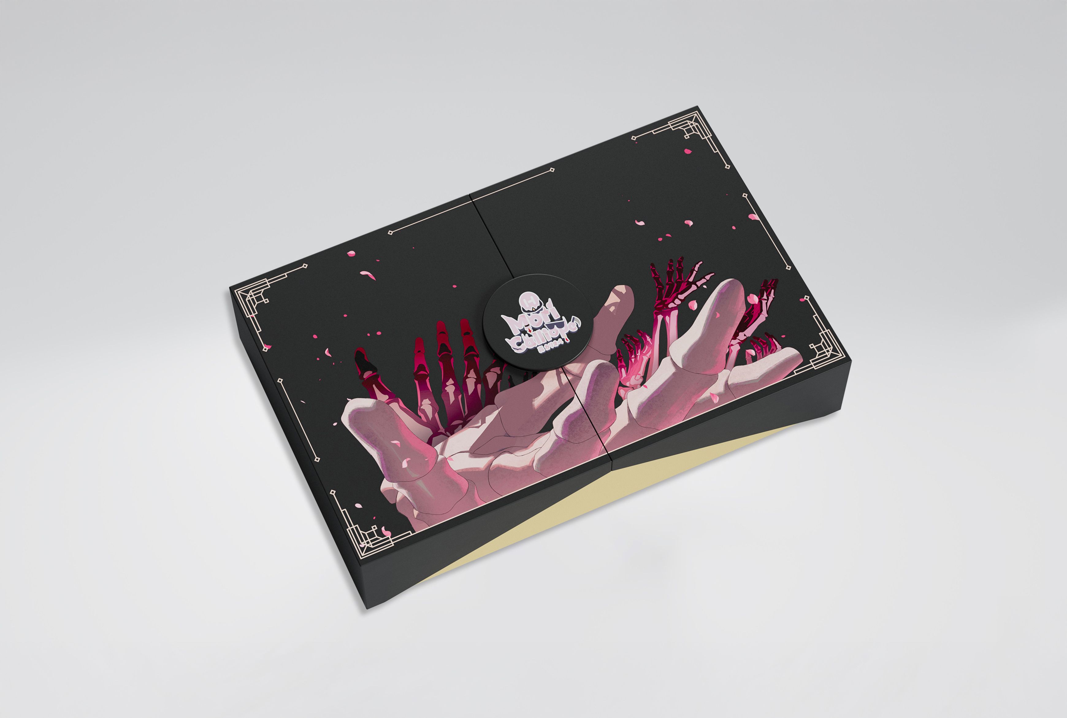 hololive Mori Calliope Y40 + Desk Pad + Gift Box Bundle