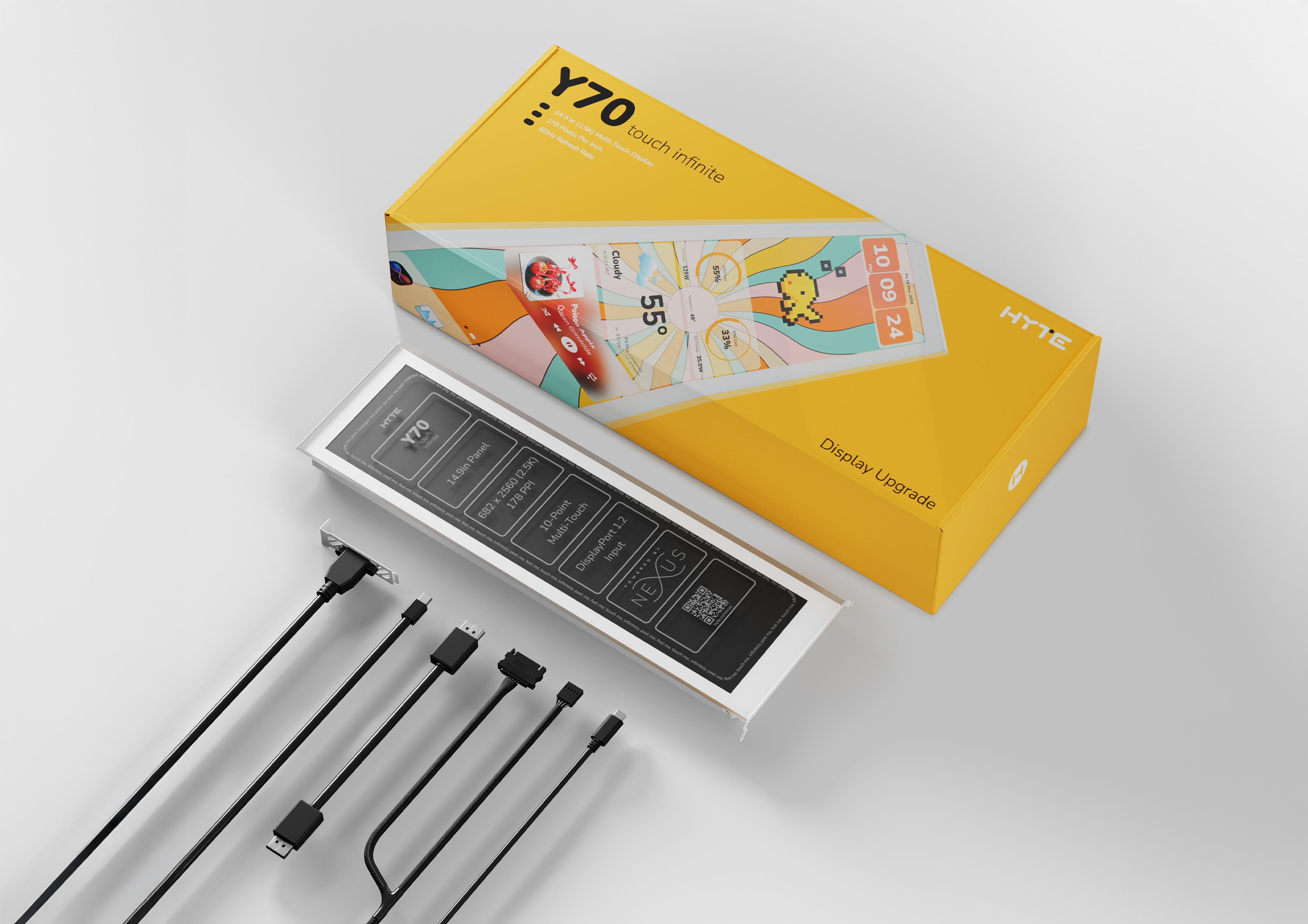 Y70 touch infinite Display Upgrade - Snow White