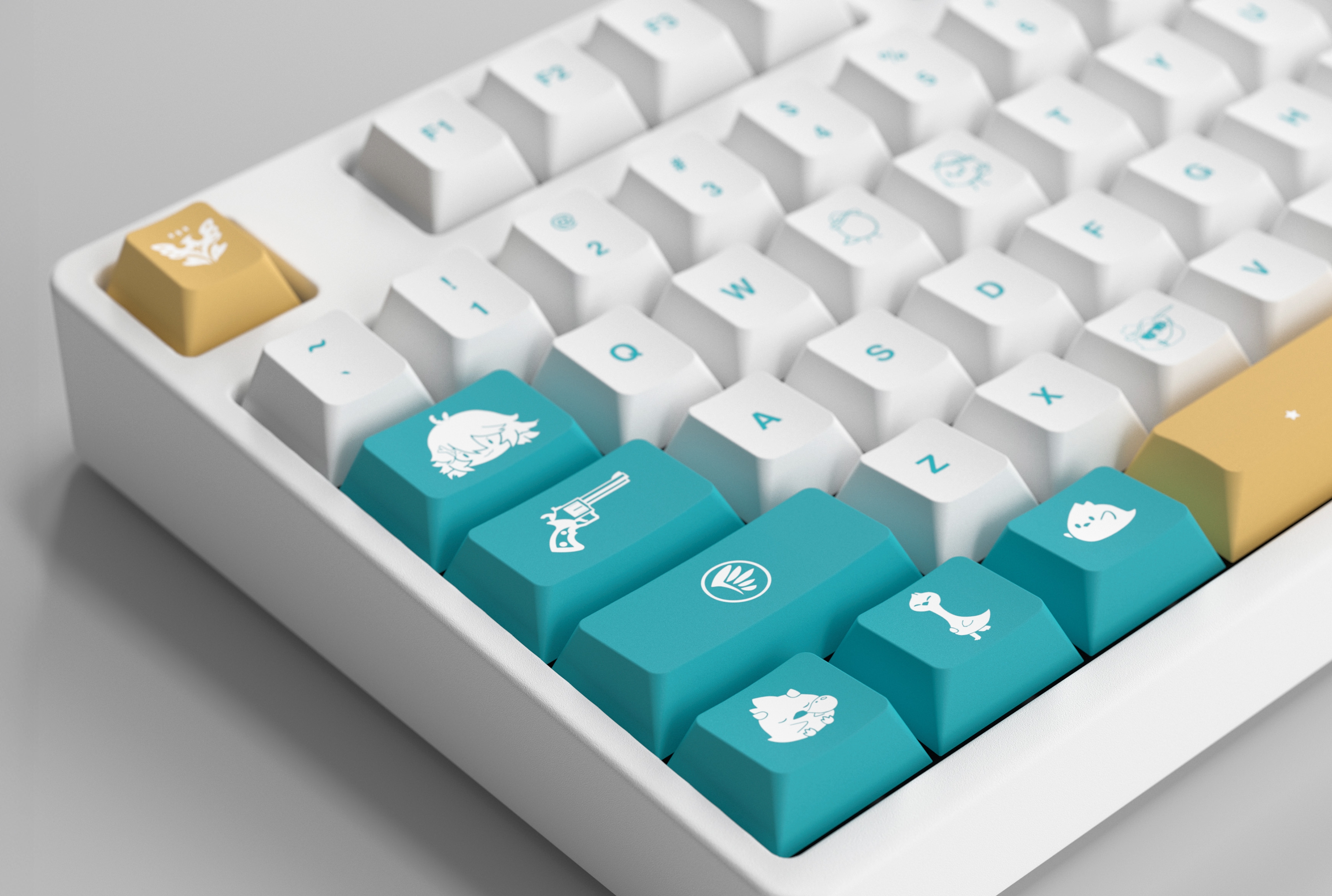 Dokibird Keycap Set