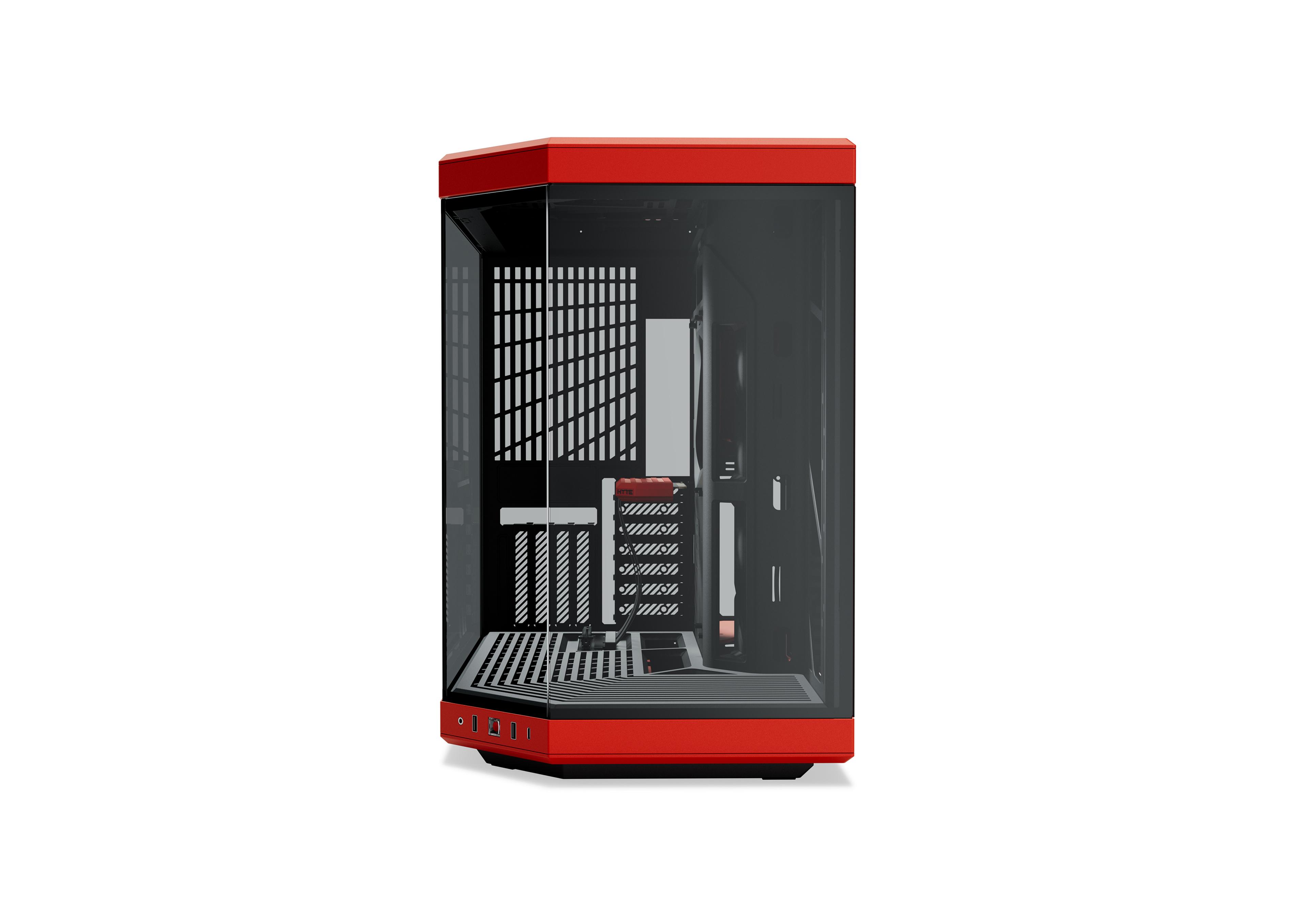 HYTE Y70 Modern Aesthetic Case - Red