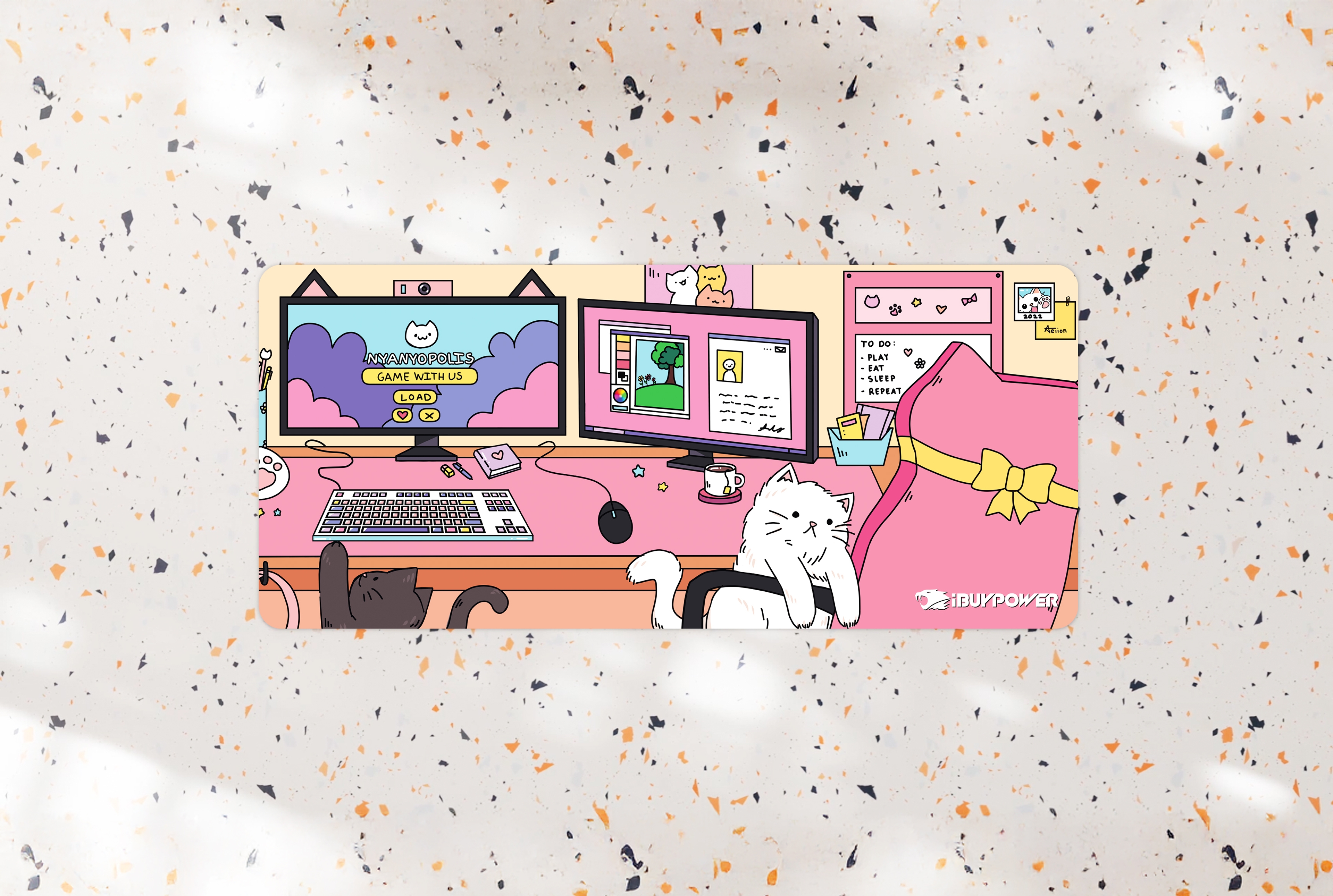 HYTE ARTIST DESKMAT - Nyanyopolis