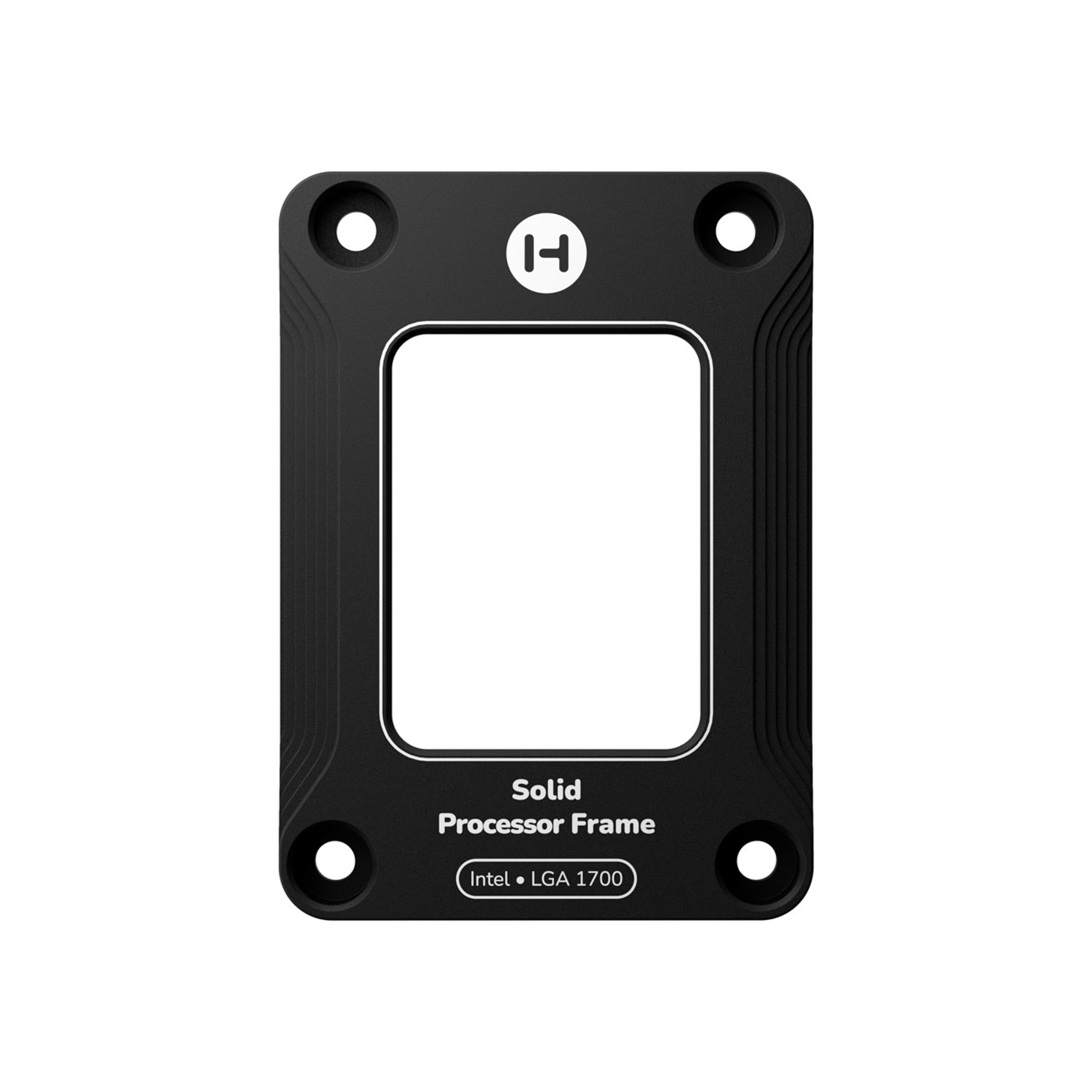 Solid Processor Frame - LGA1700 - Pitch Black