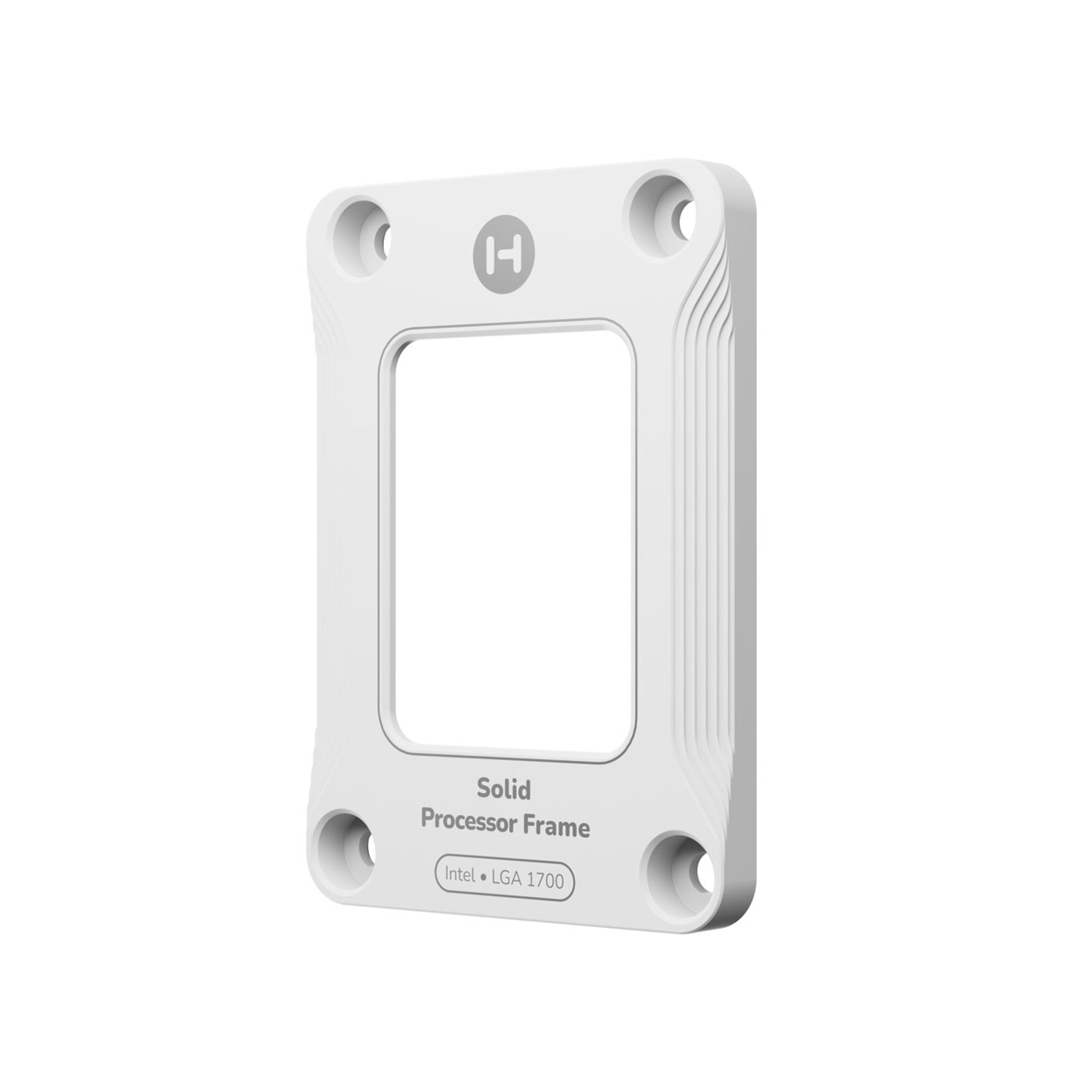 Solid Processor Frame - LGA1700 - Snow White