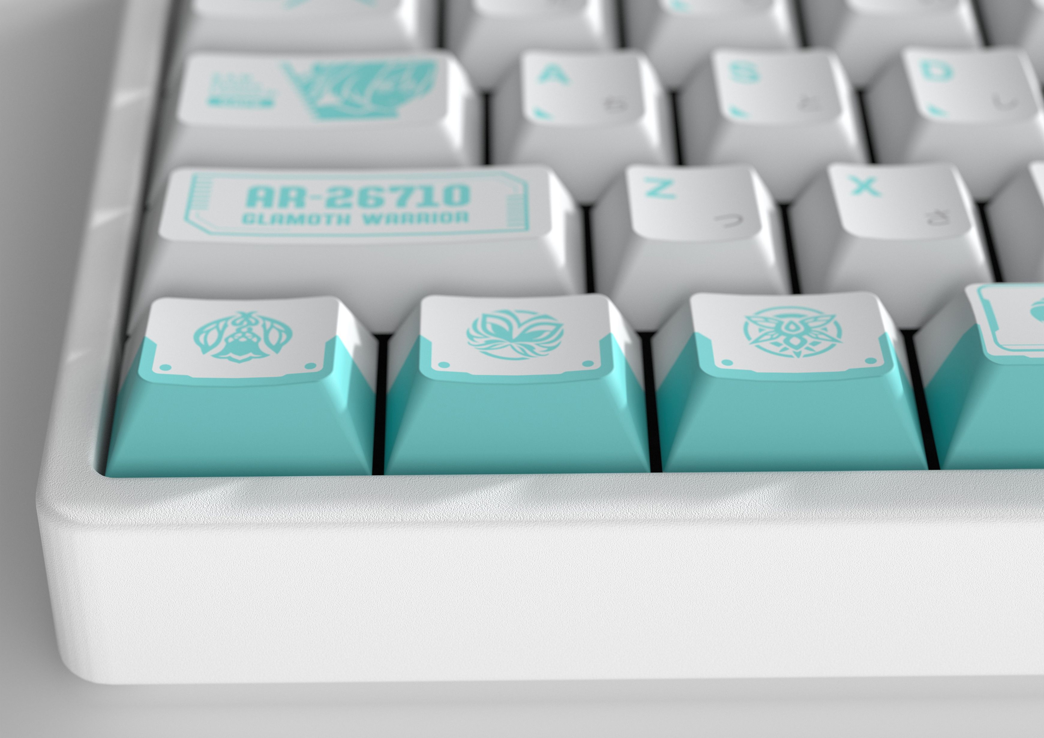 HYTE × 崩壊：スターレイル Firefly Keycap Set Official HYTE Firefly Keycap Set | HYTE