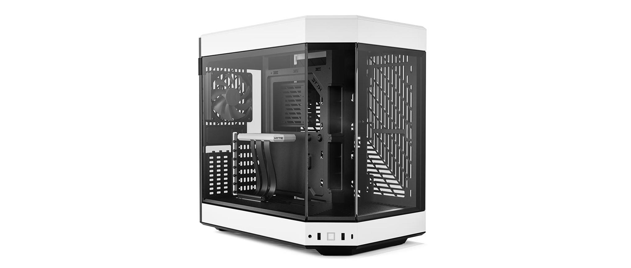 bluse Afdeling gennemskueligt Premium Mid-Tower ATX PC Case White | HYTE
