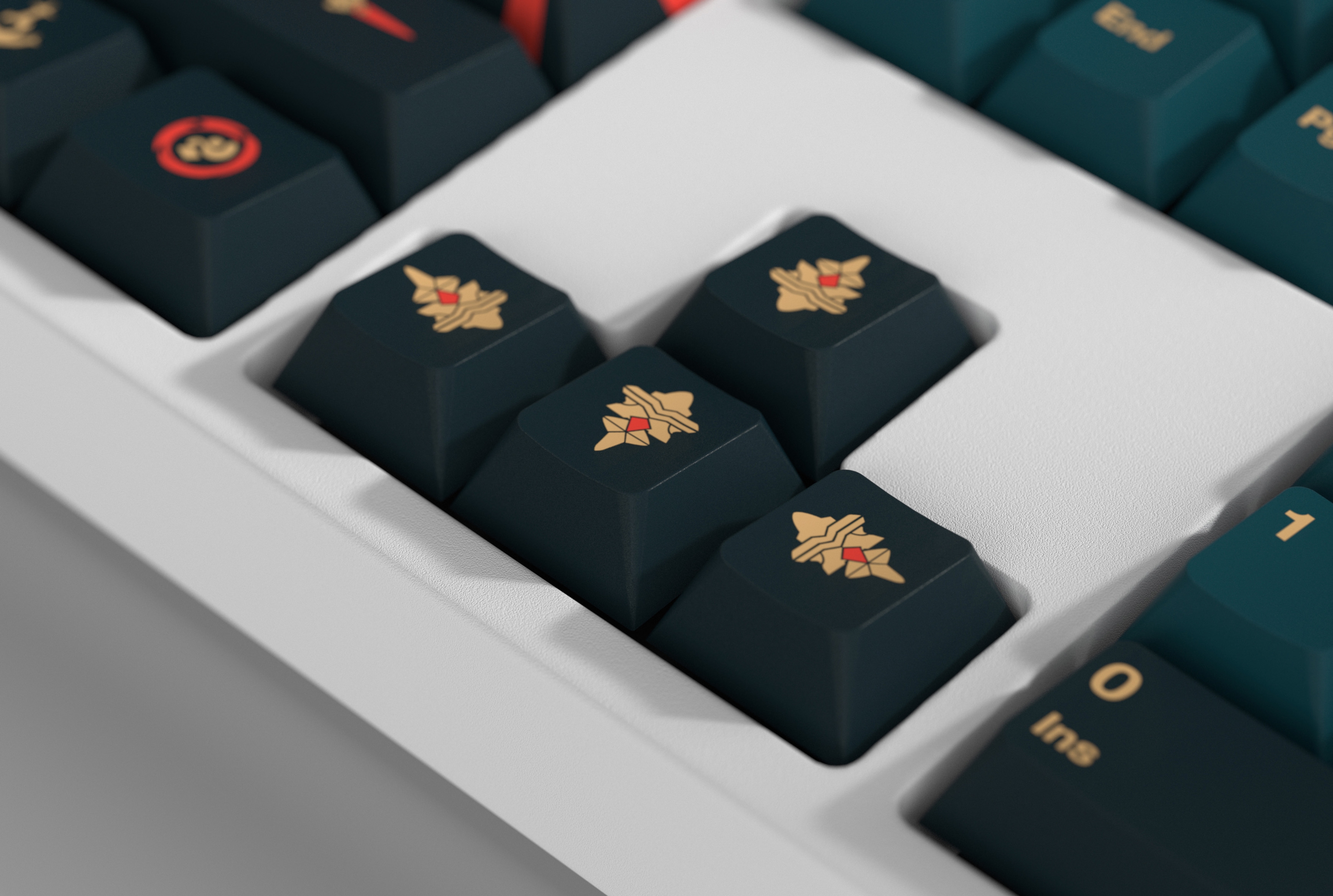 Official Honkai Impact 3rd Keycap Set and Desk Pad Bundle
