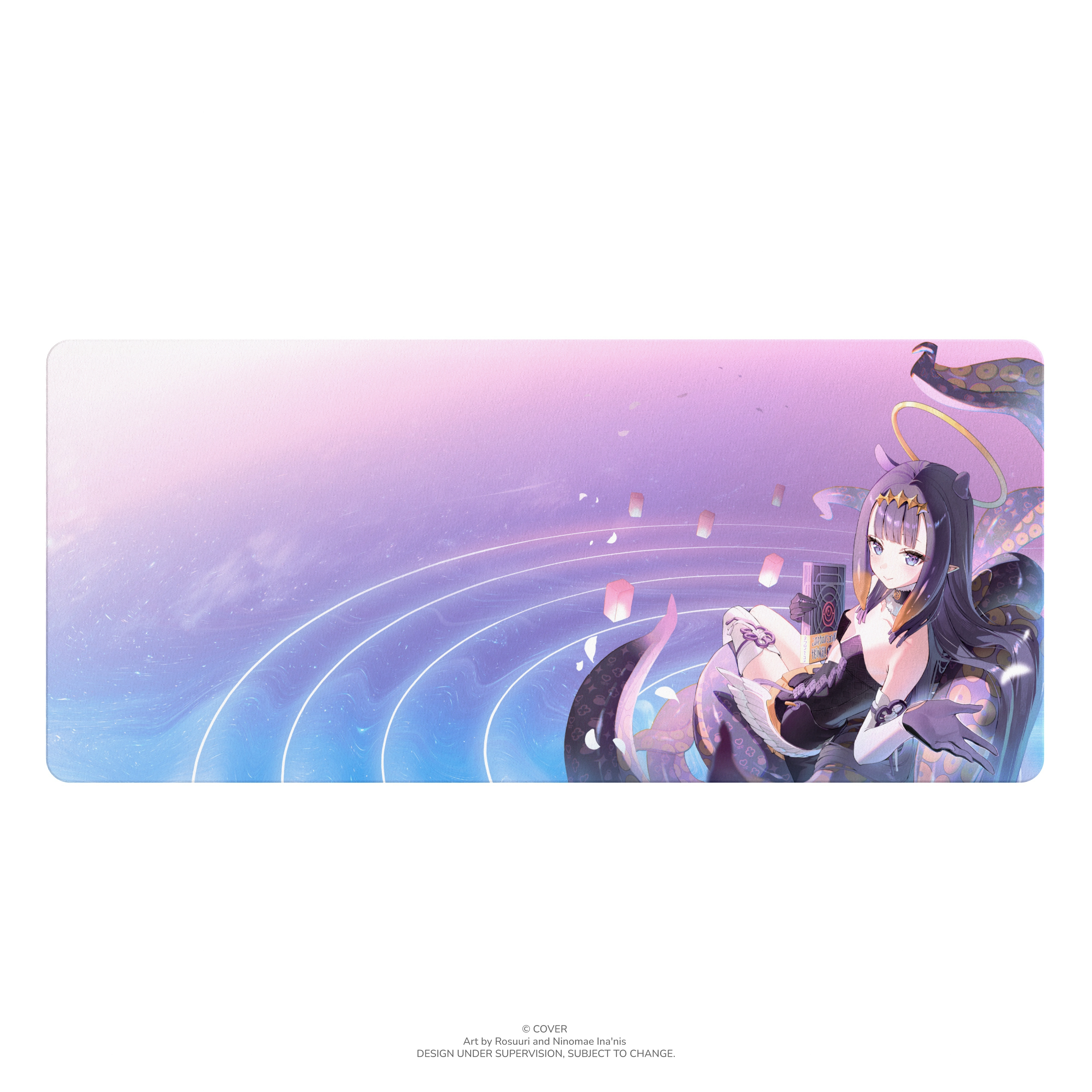 Ninomae Ina’nis Keycap Set and Desk Pad Bundle Product Page