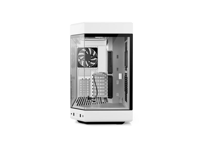 Premium Mid-Tower ATX PC Case - Snow White | HYTE