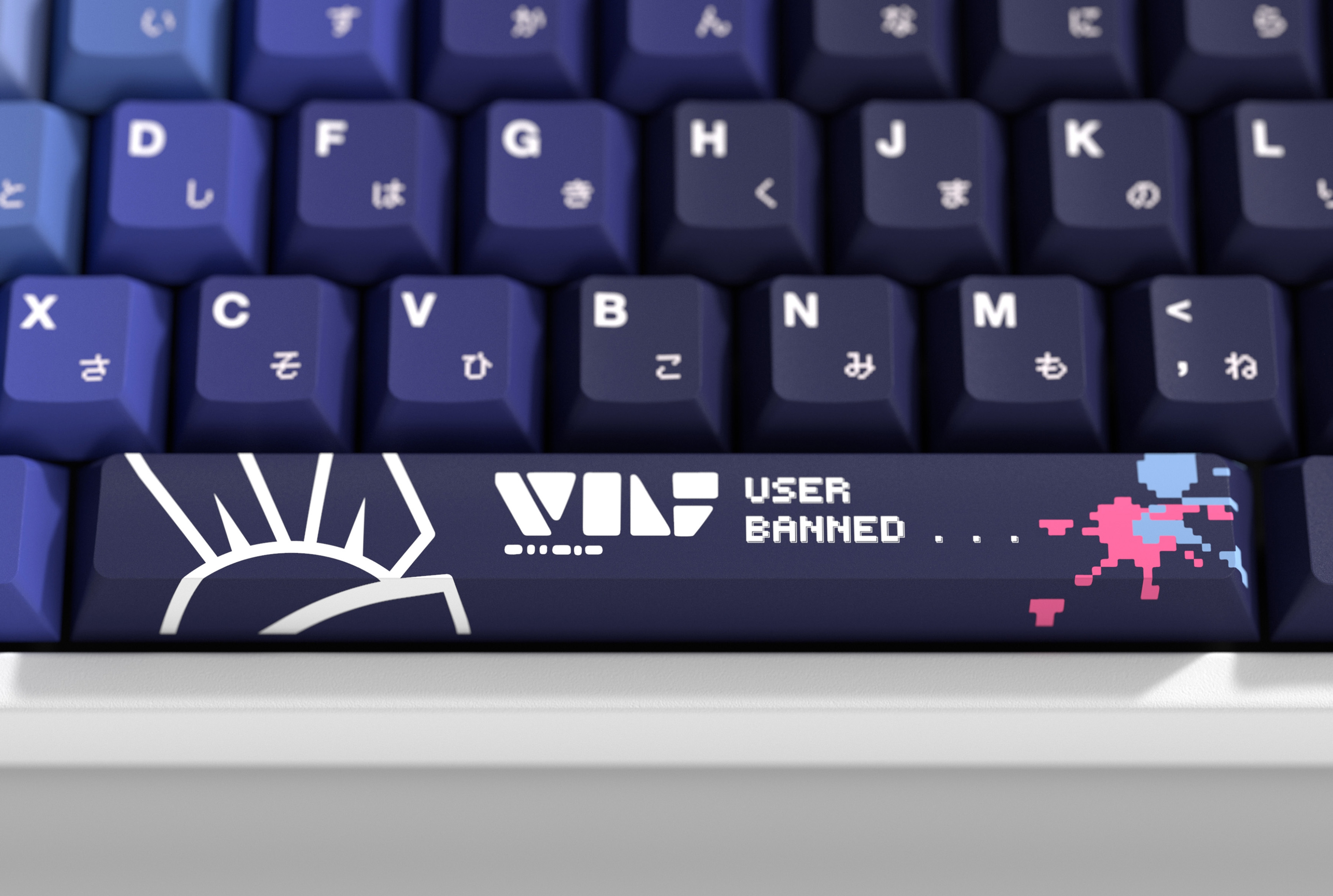 Official Silver Wolf Keycap Set and Desk Pad Bundle