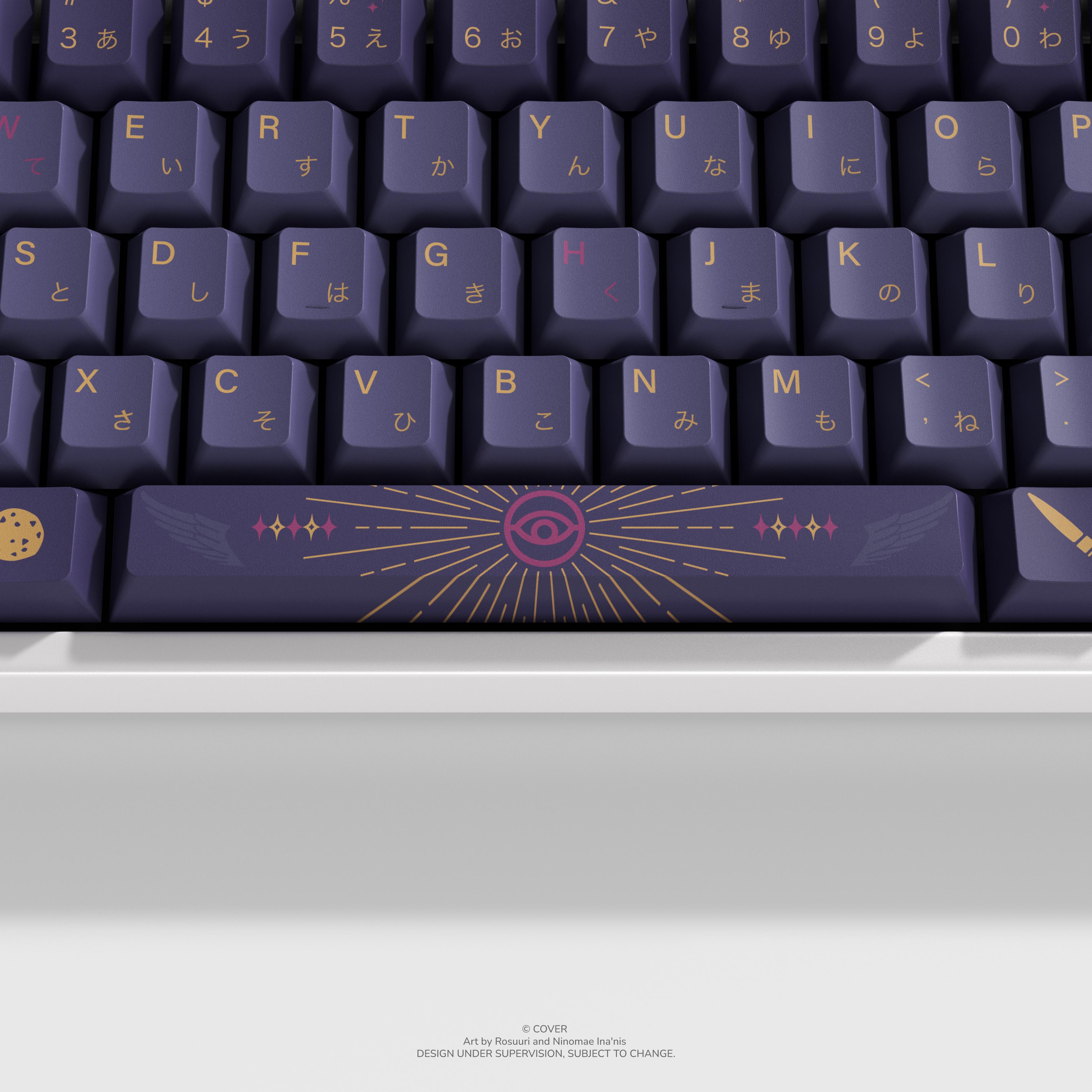 Ninomae Ina’nis Keycap Set and Desk Pad Bundle Product Page