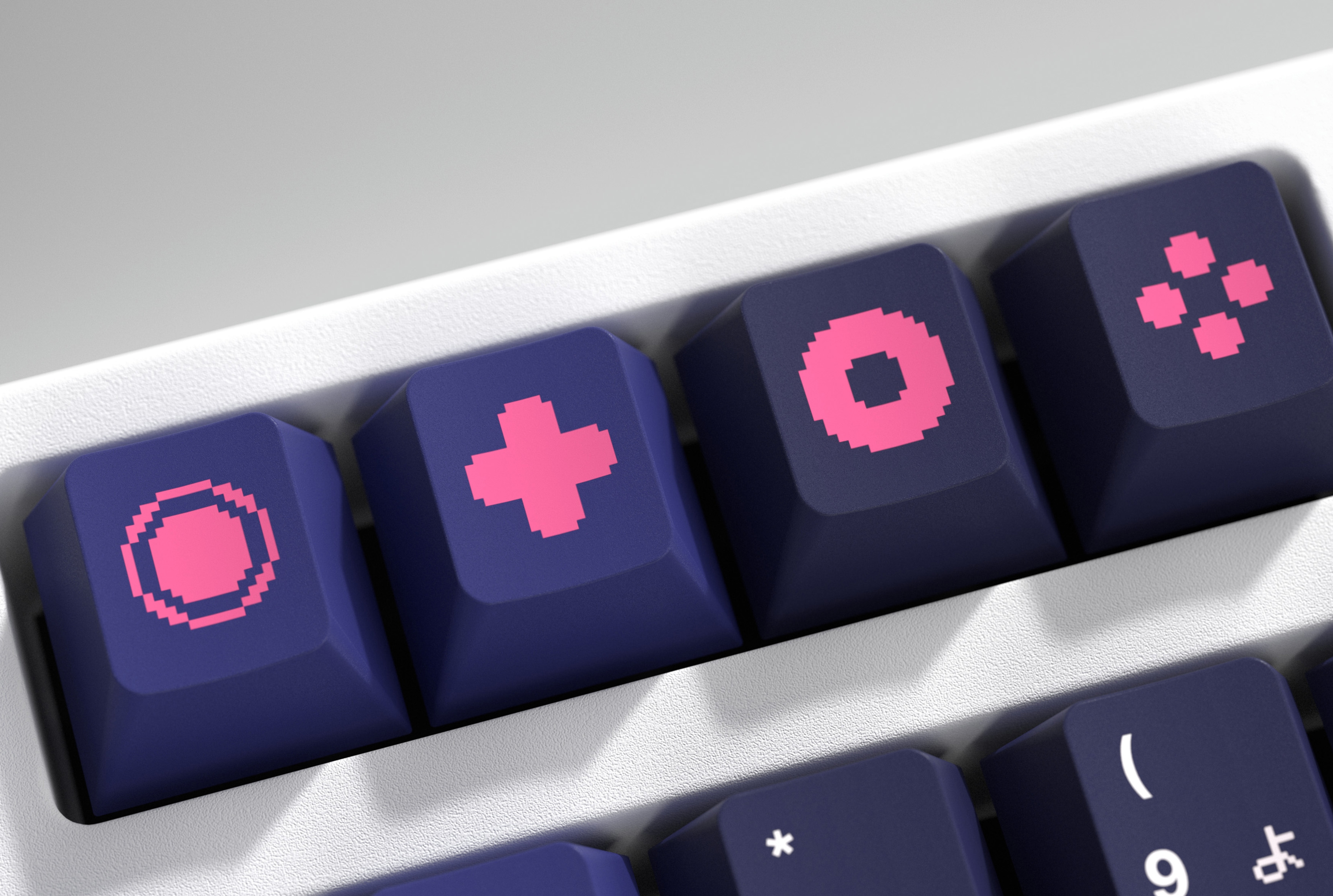 Official Silver Wolf Keycap Set and Desk Pad Bundle
