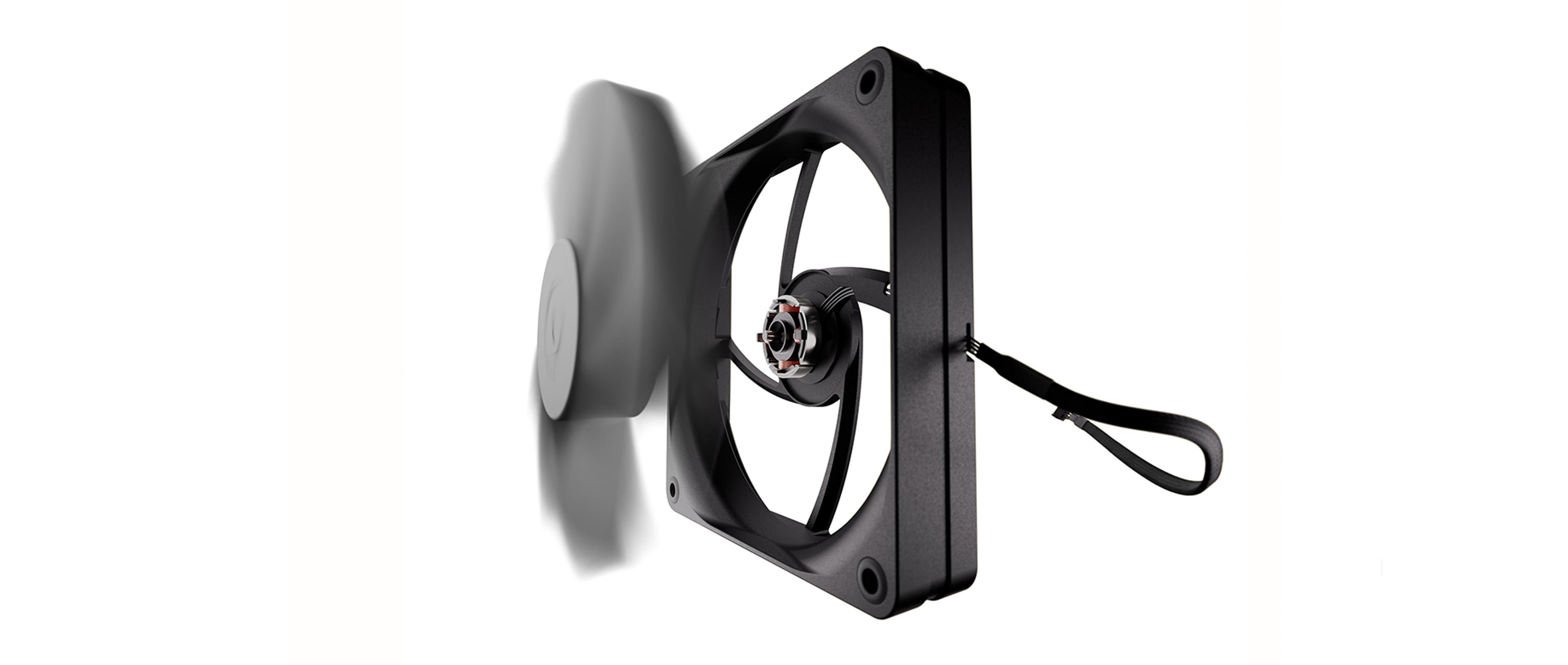  HYTE Y60 Tempered Glass Case, Black + Flow FA12 Triple Fan Pack  Bundle : Electronics