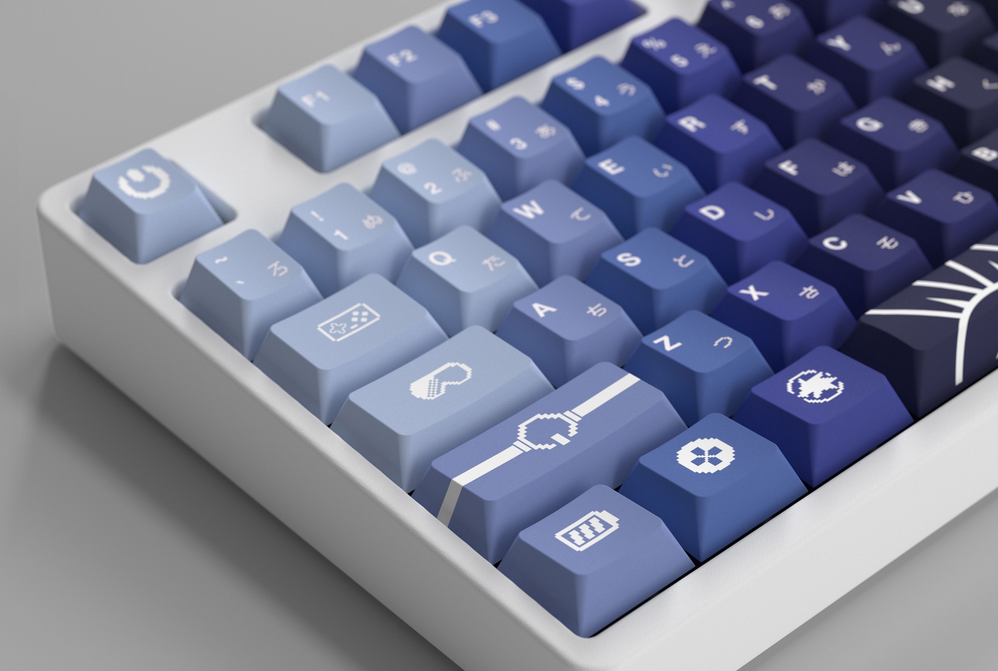 Official Silver Wolf Keycap Set and Desk Pad Bundle | HYTE