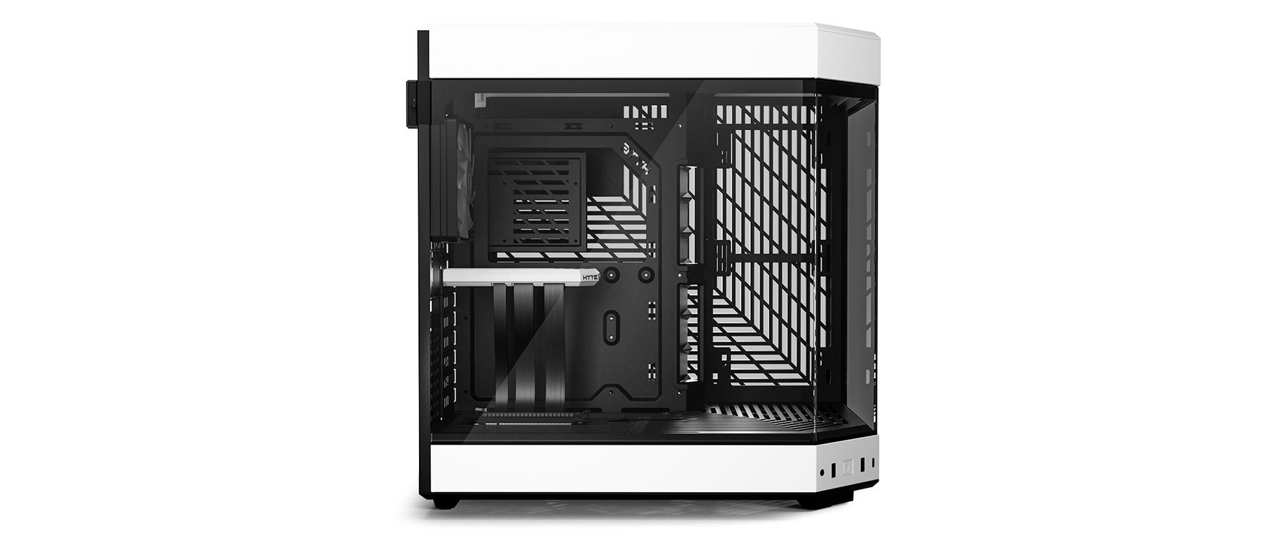 Premium Mid-Tower ATX PC Case White | HYTE