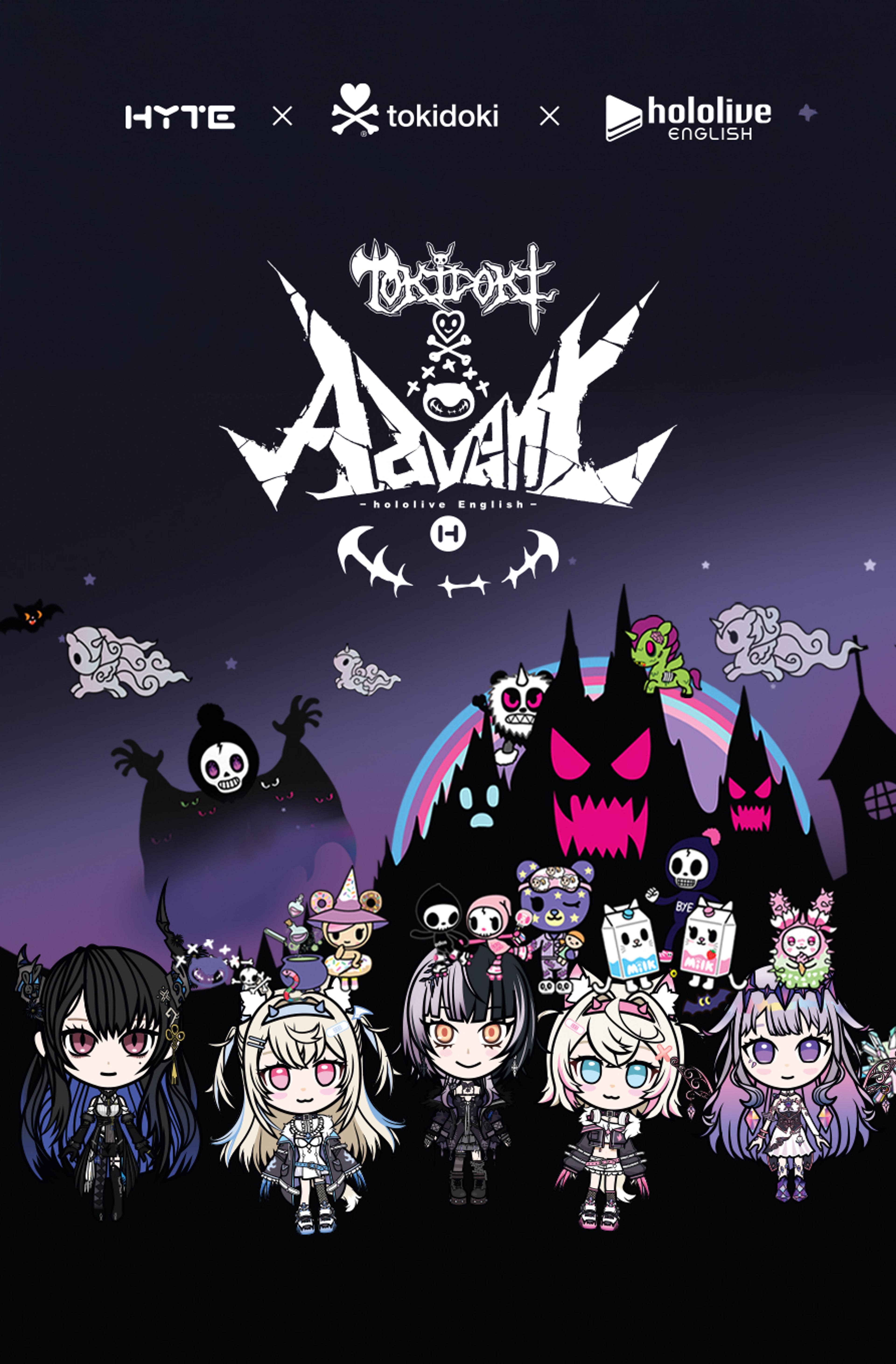 HYTE x tokidoki x hololive Advent Y70