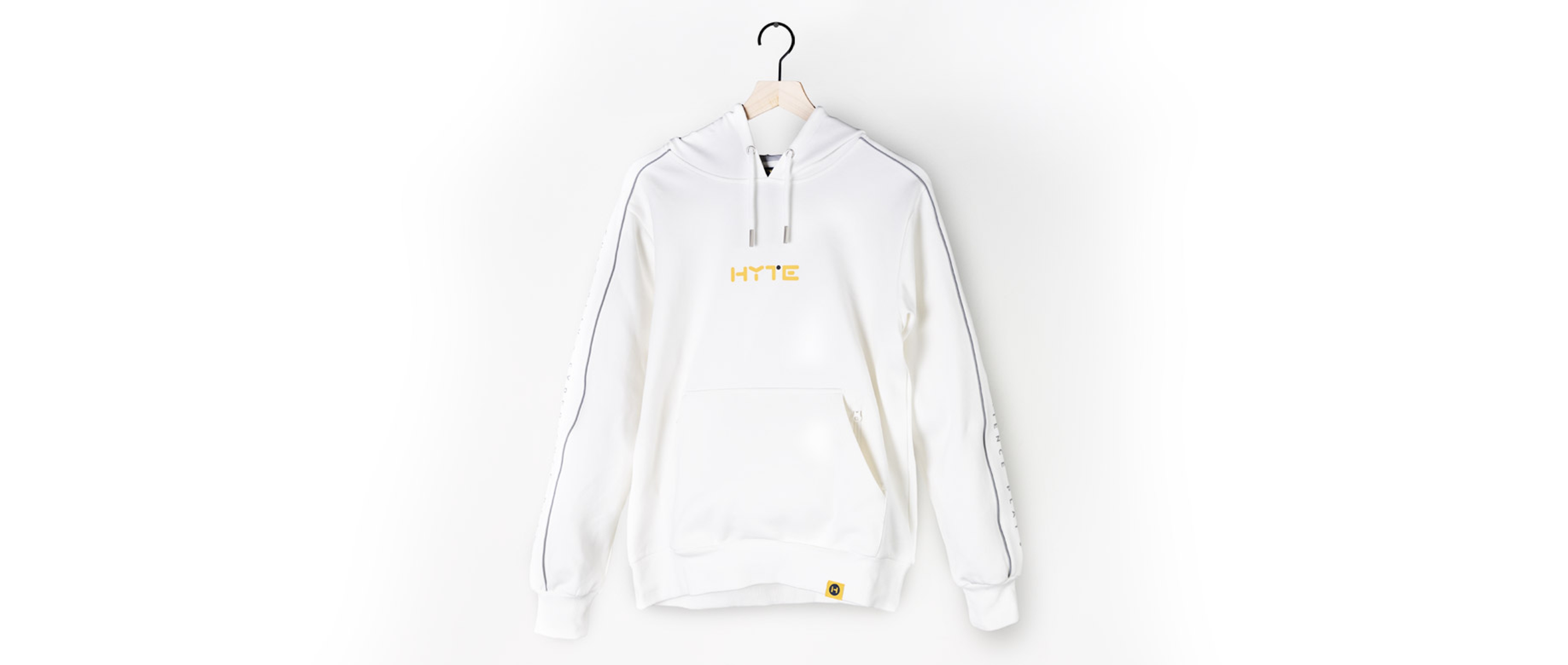 HYTE Branded Hoodie - White