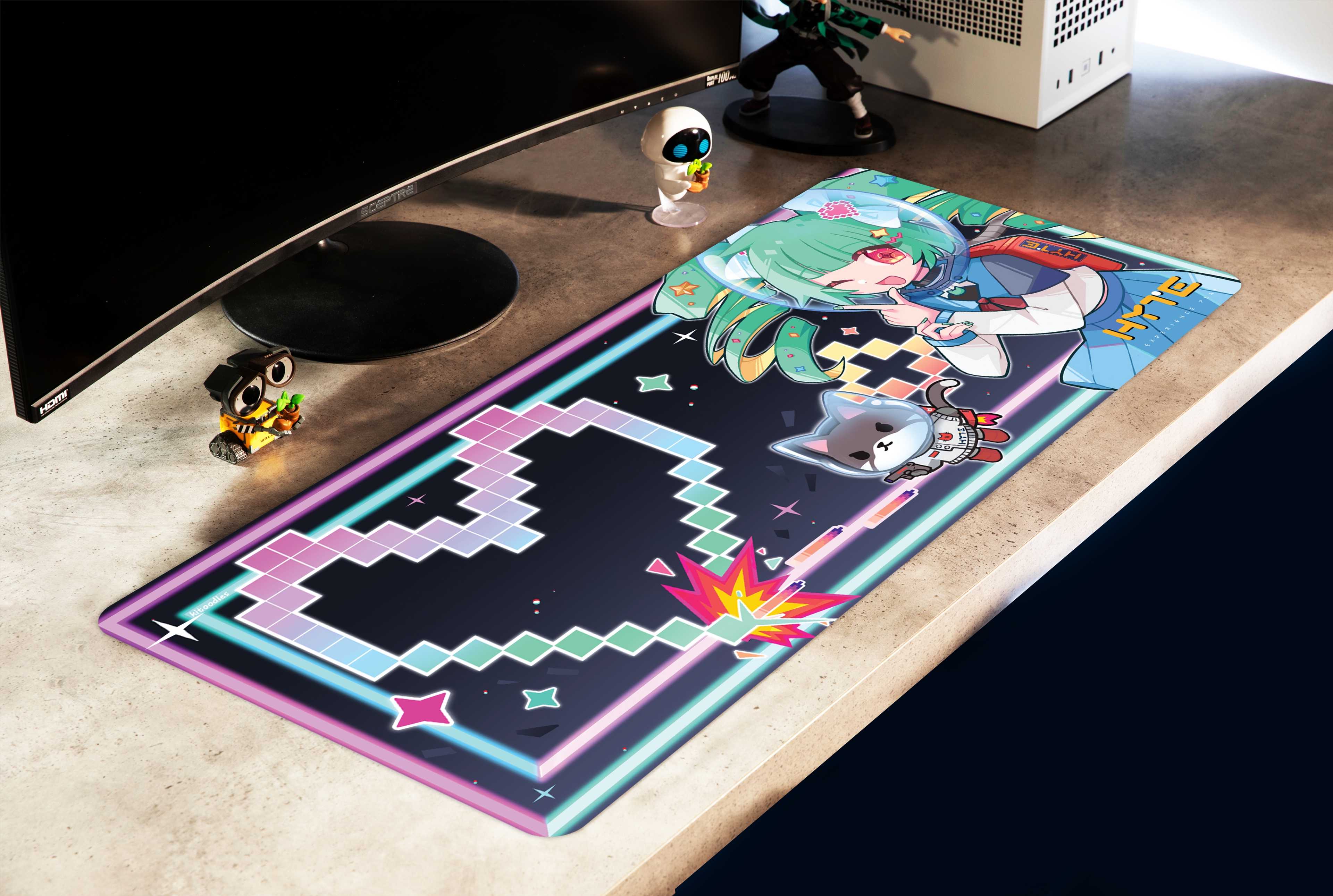 HYTE Deskpad Space Pop