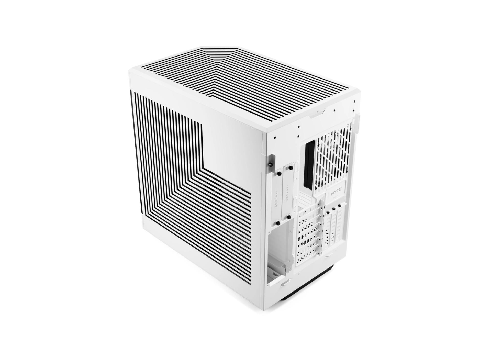 Premium Mid-Tower ATX PC Case - Snow White | HYTE