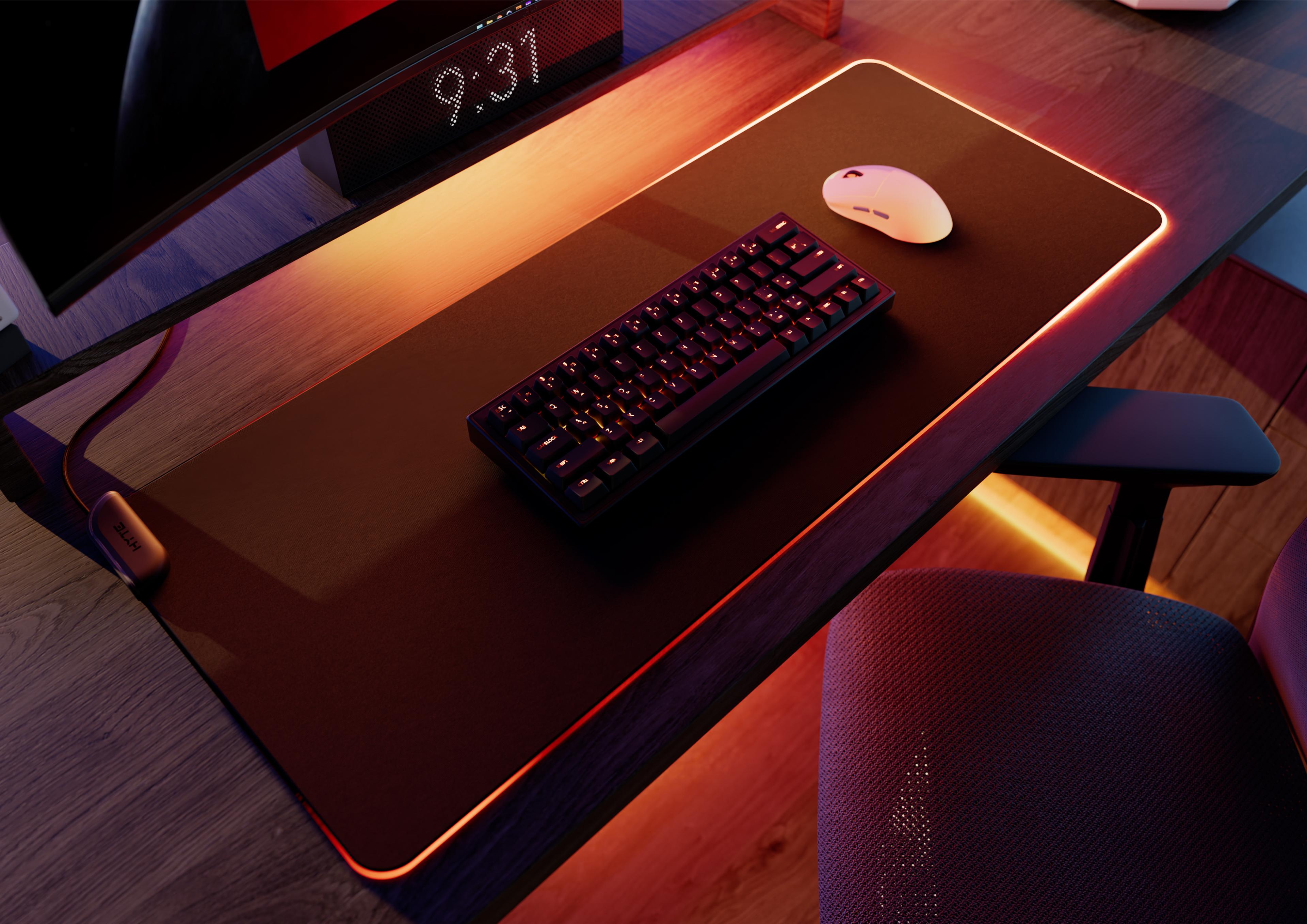 HYTE CNVS - RGB Gaming Mouse Pad