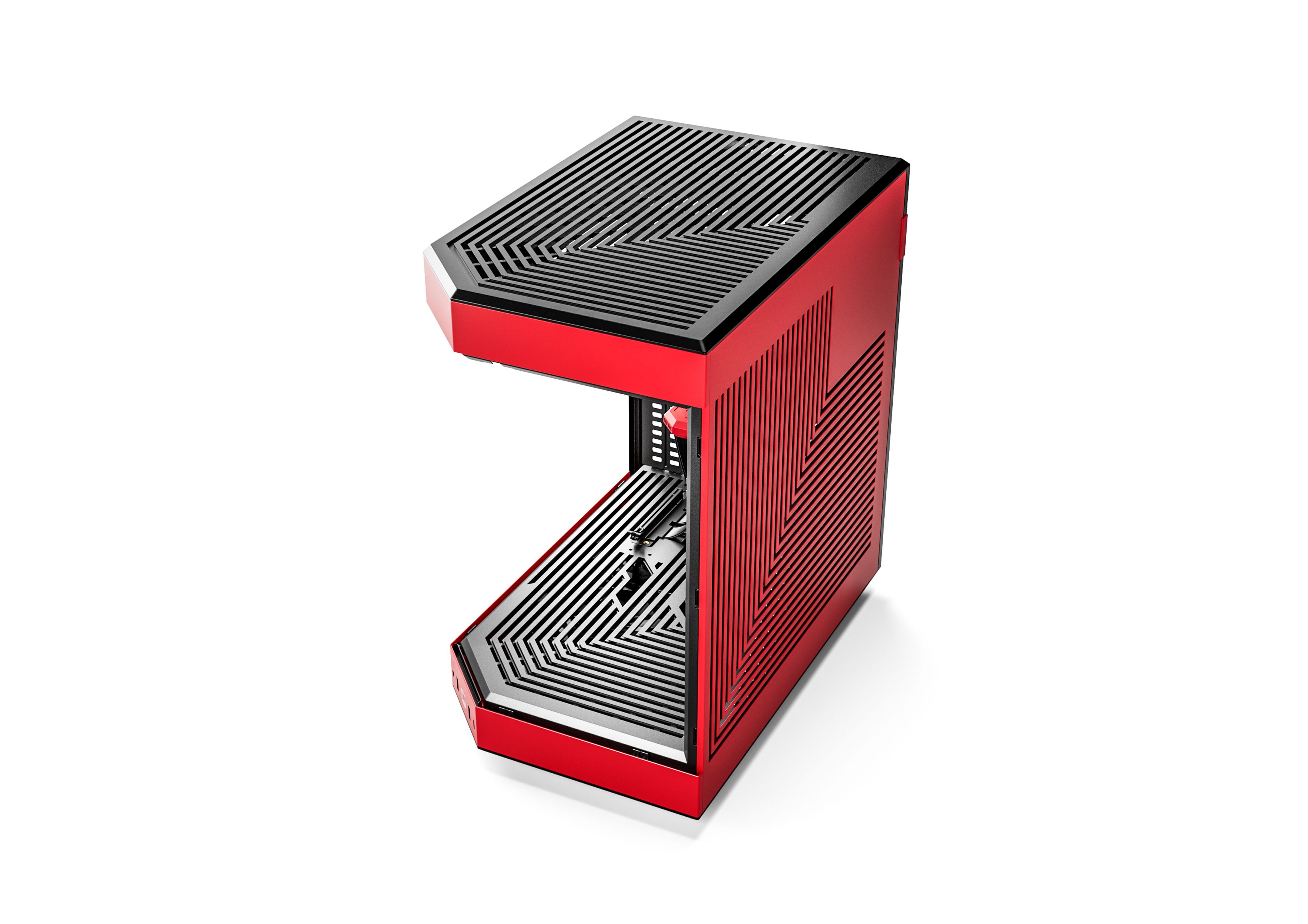 Premium Mid-Tower ATX PC Case - Black Cherry | HYTE