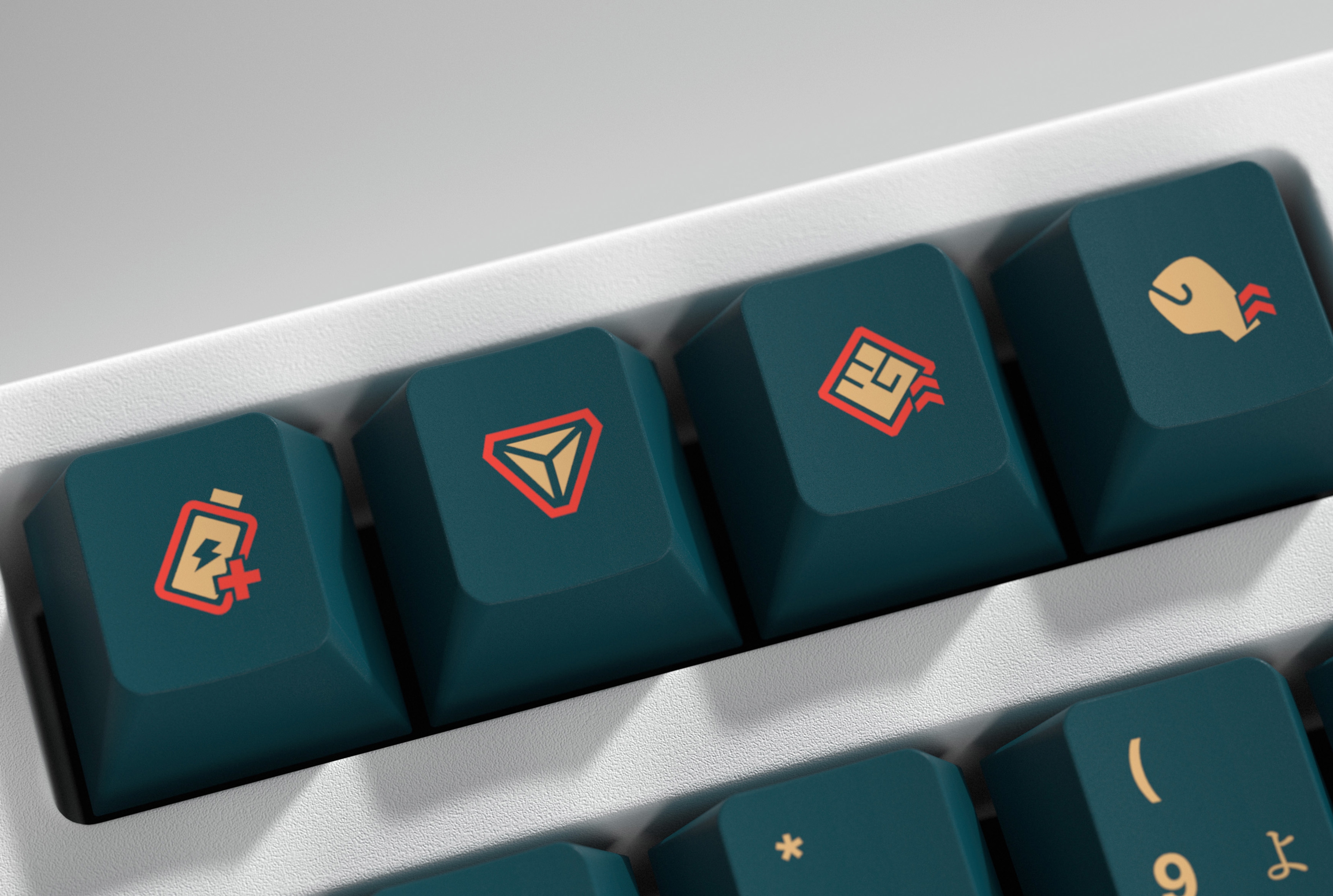 Official Honkai Impact 3rd Keycap Set and Desk Pad Bundle