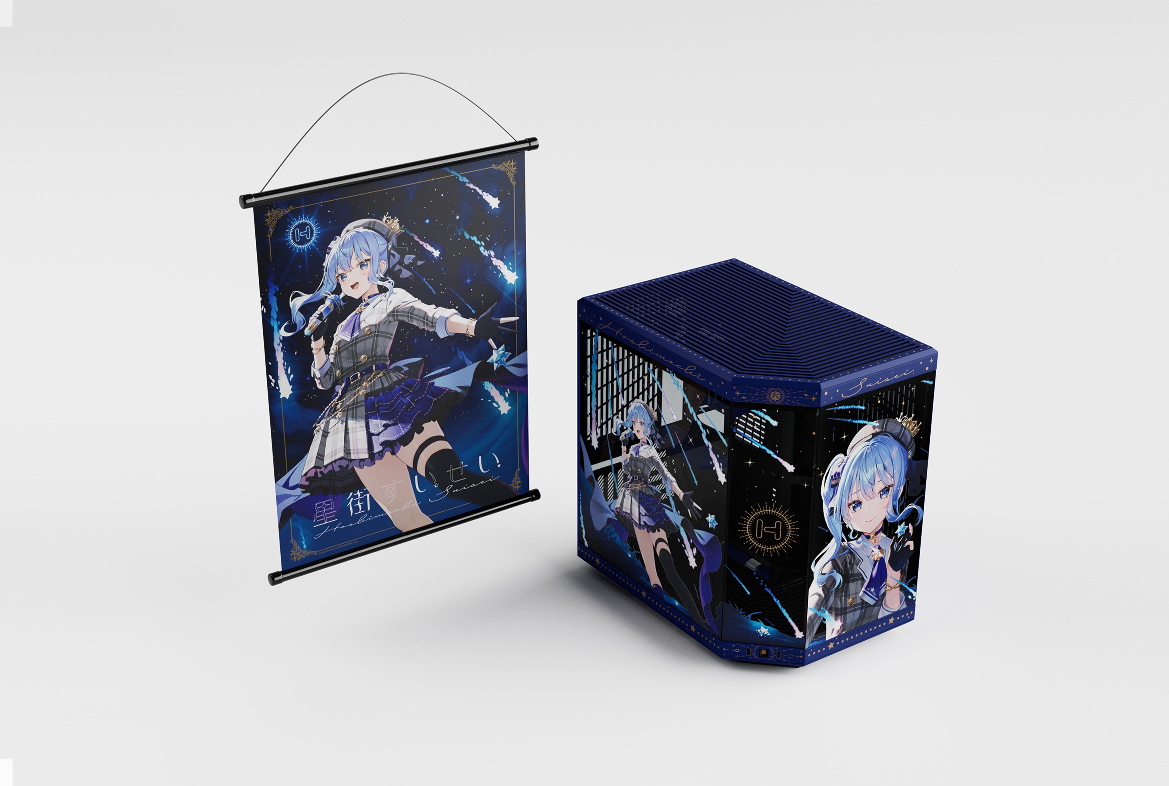 HYTE X hololive Hoshimachi Suisei Premium Mid-Tower ATX PC Y70 Case