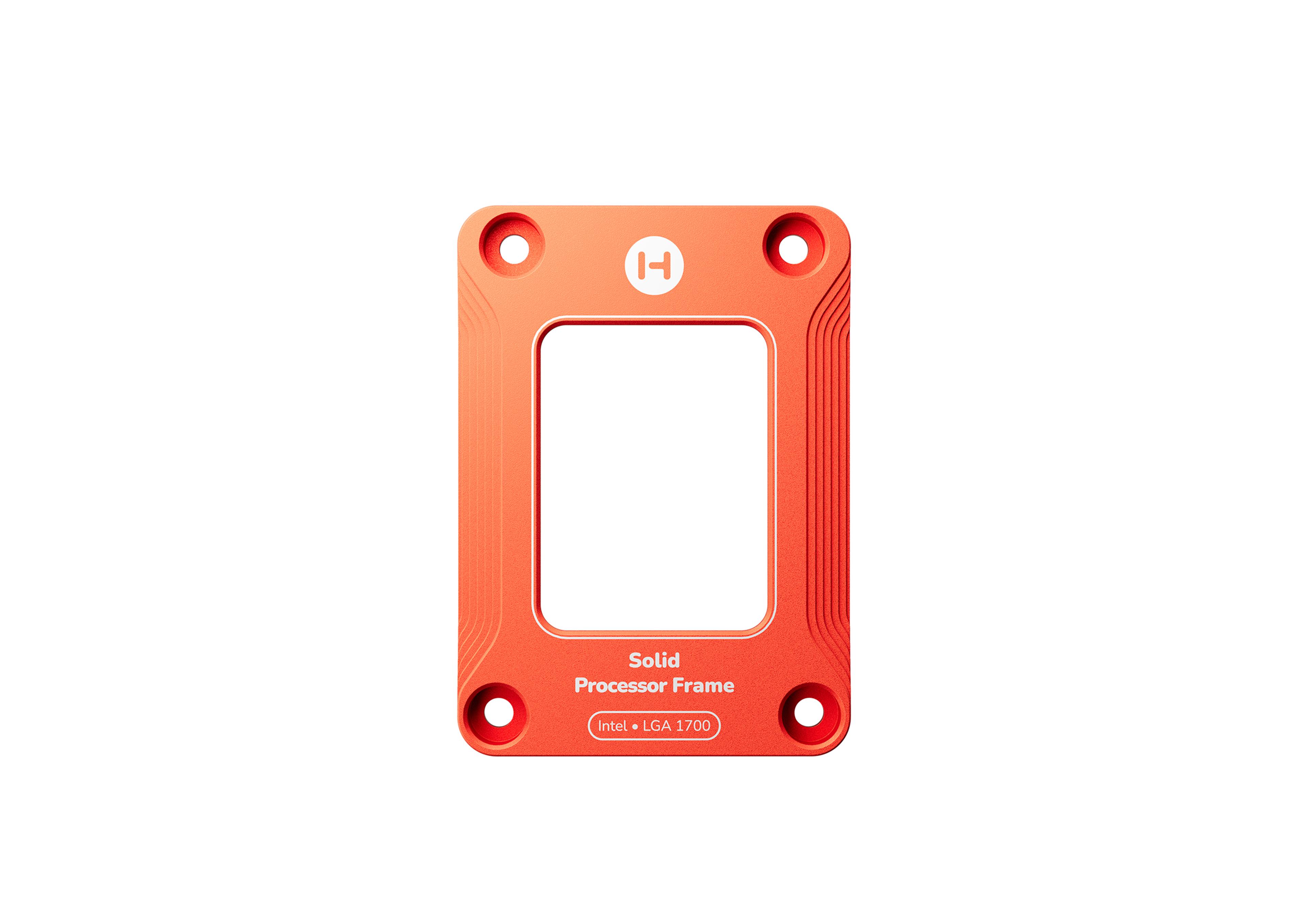 Solid Processor Frame - LGA1700 - Red