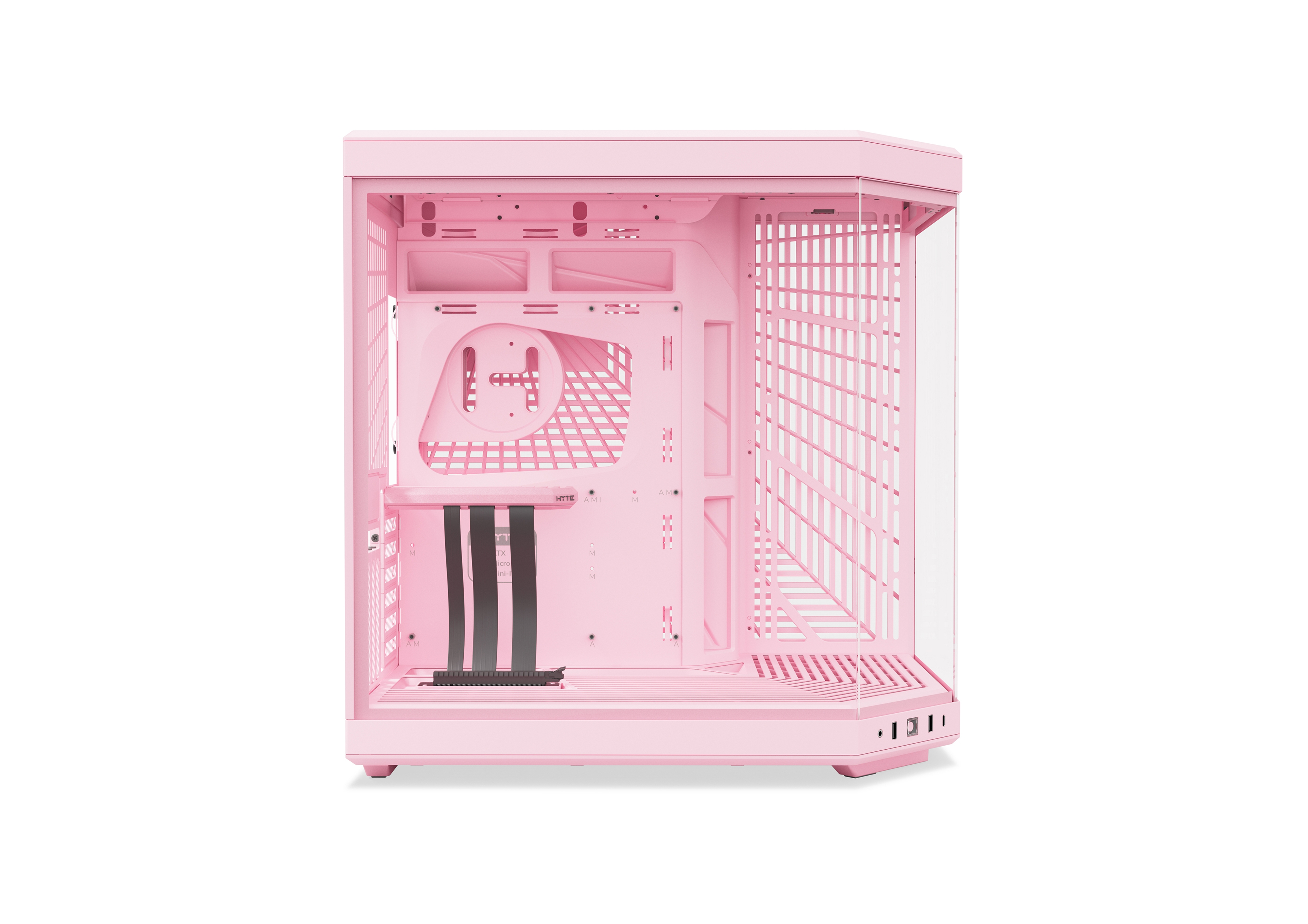 HYTE Y70 Modern Aesthetic Case - Strawberry Milk