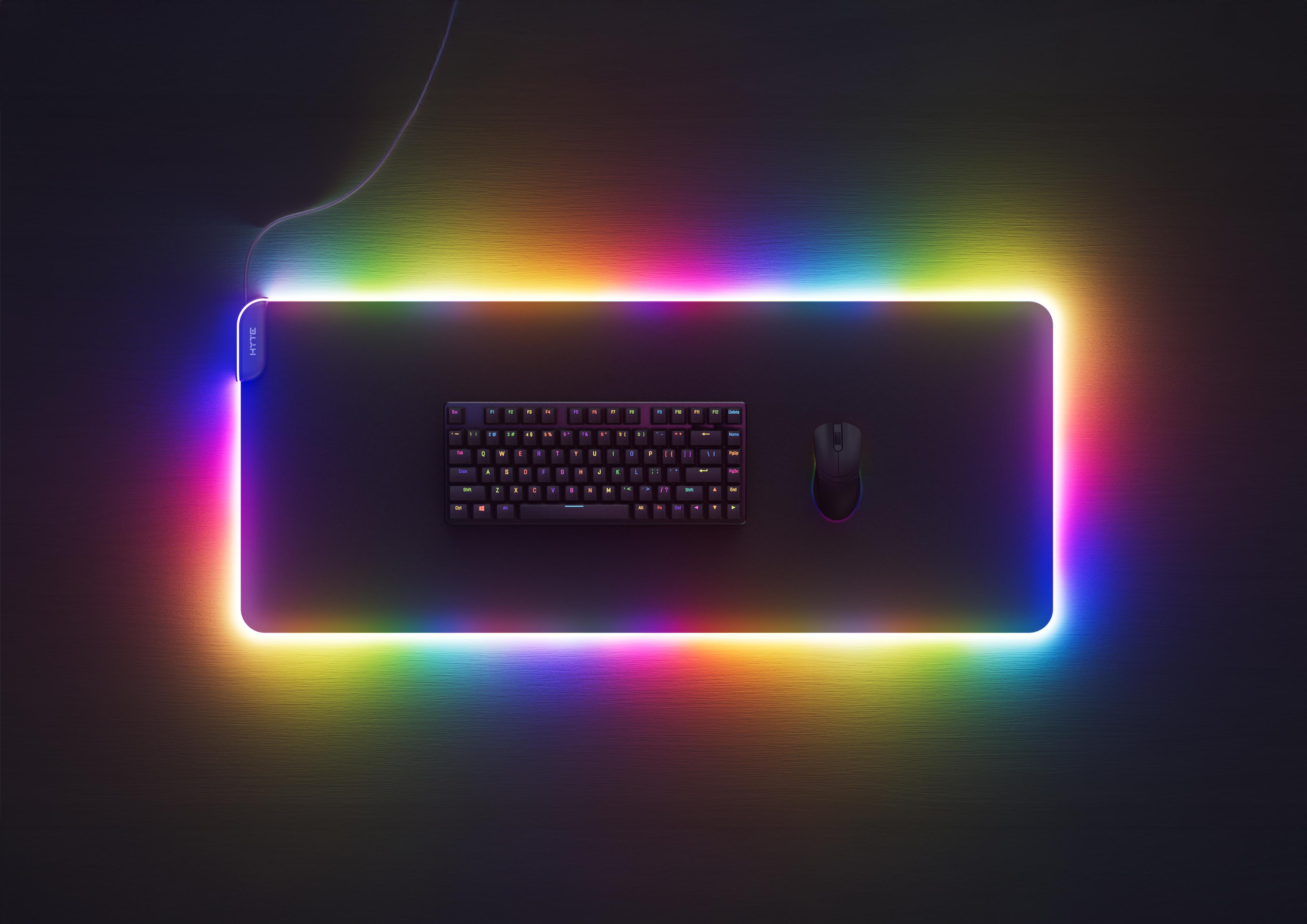 HYTE CNVS - RGB Gaming Mouse Pad