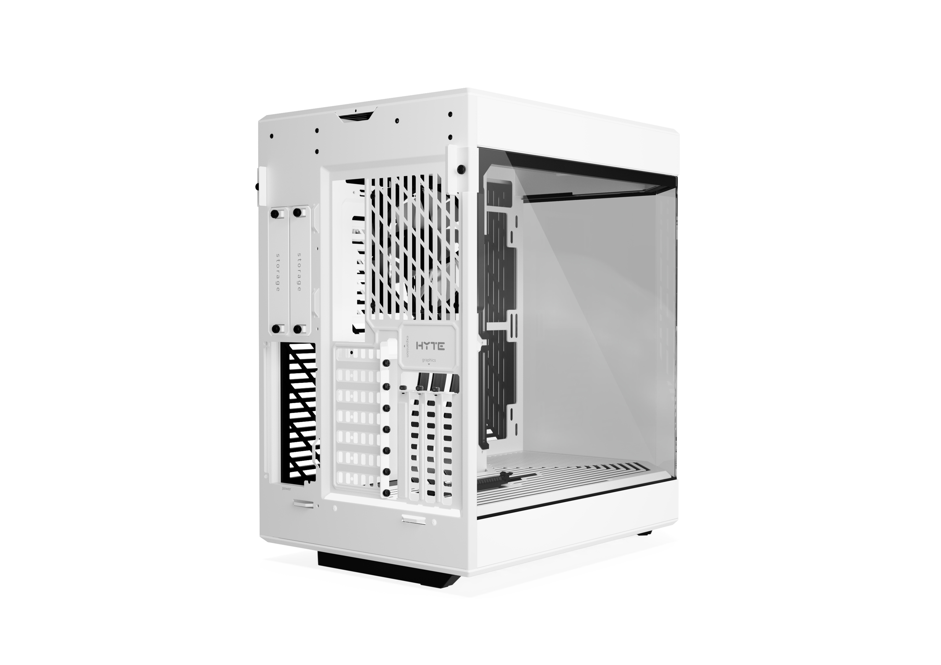 HYTE Y60 - Modern Aesthetic Case - Snow White