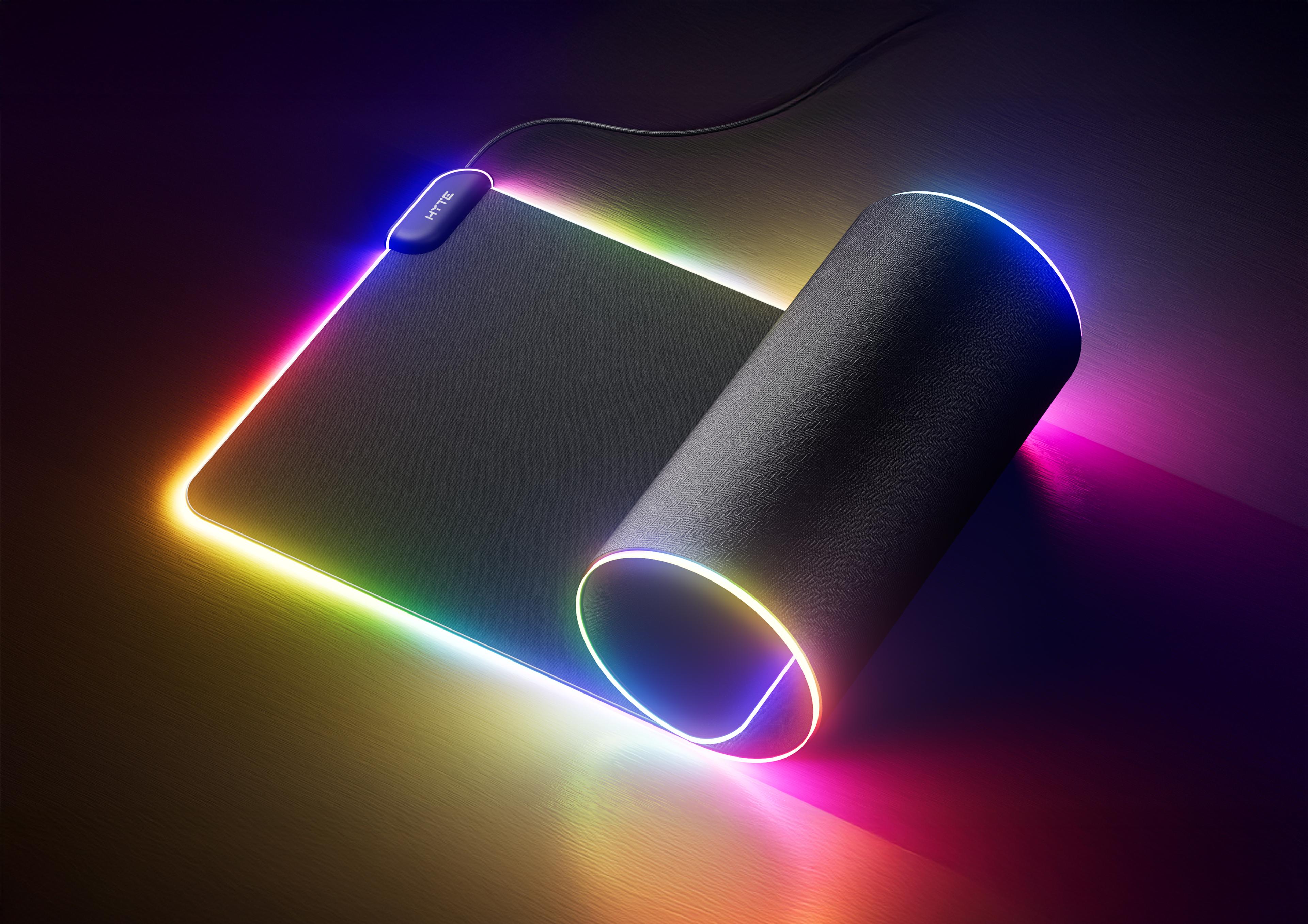 HYTE CNVS - RGB Gaming Mouse Pad