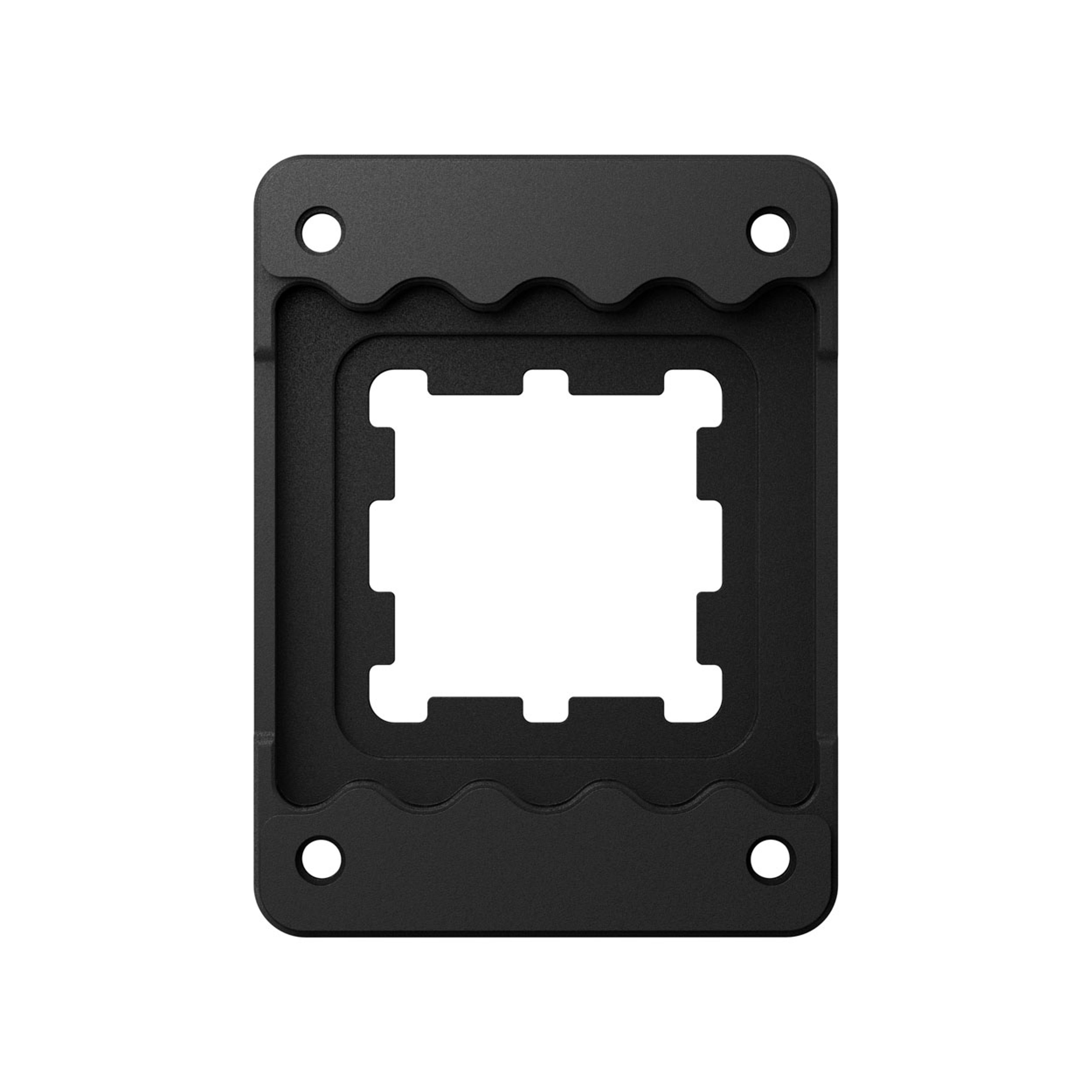 Solid Processor Frame - AM5 - Pitch Black