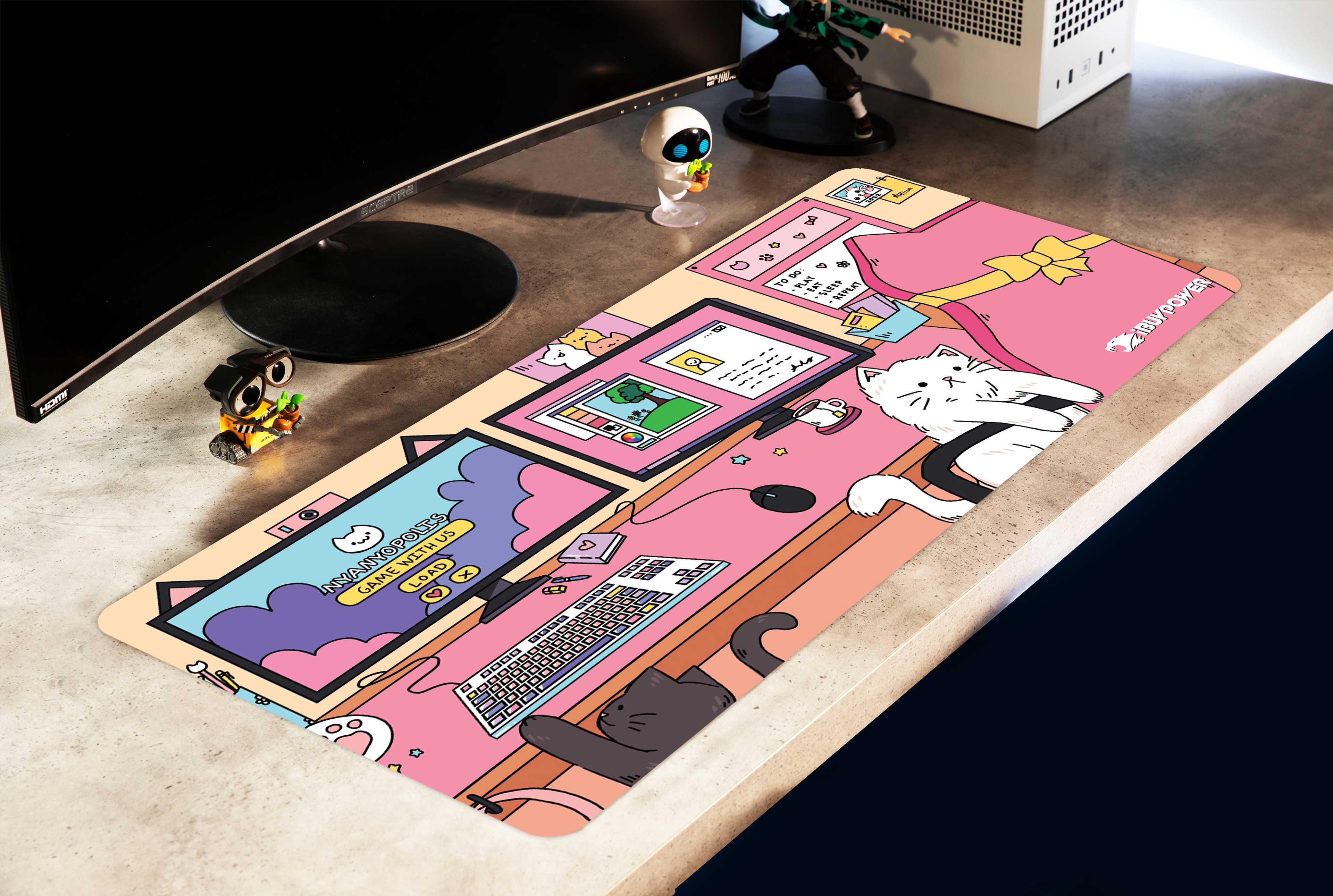 HYTE ARTIST DESKMAT - Nyanyopolis