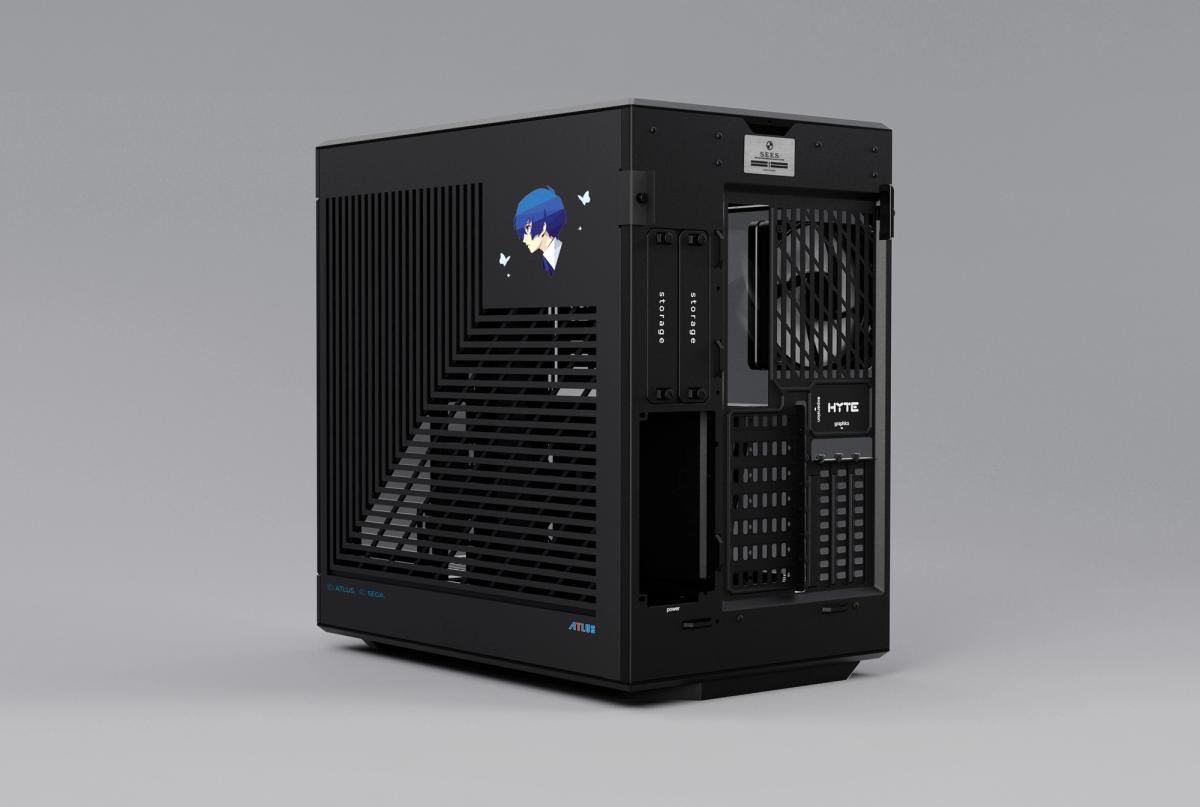 HYTE X SEGA ATLUS Persona 3 Reload Premium Mid-Tower ATX PC Case | HYTE