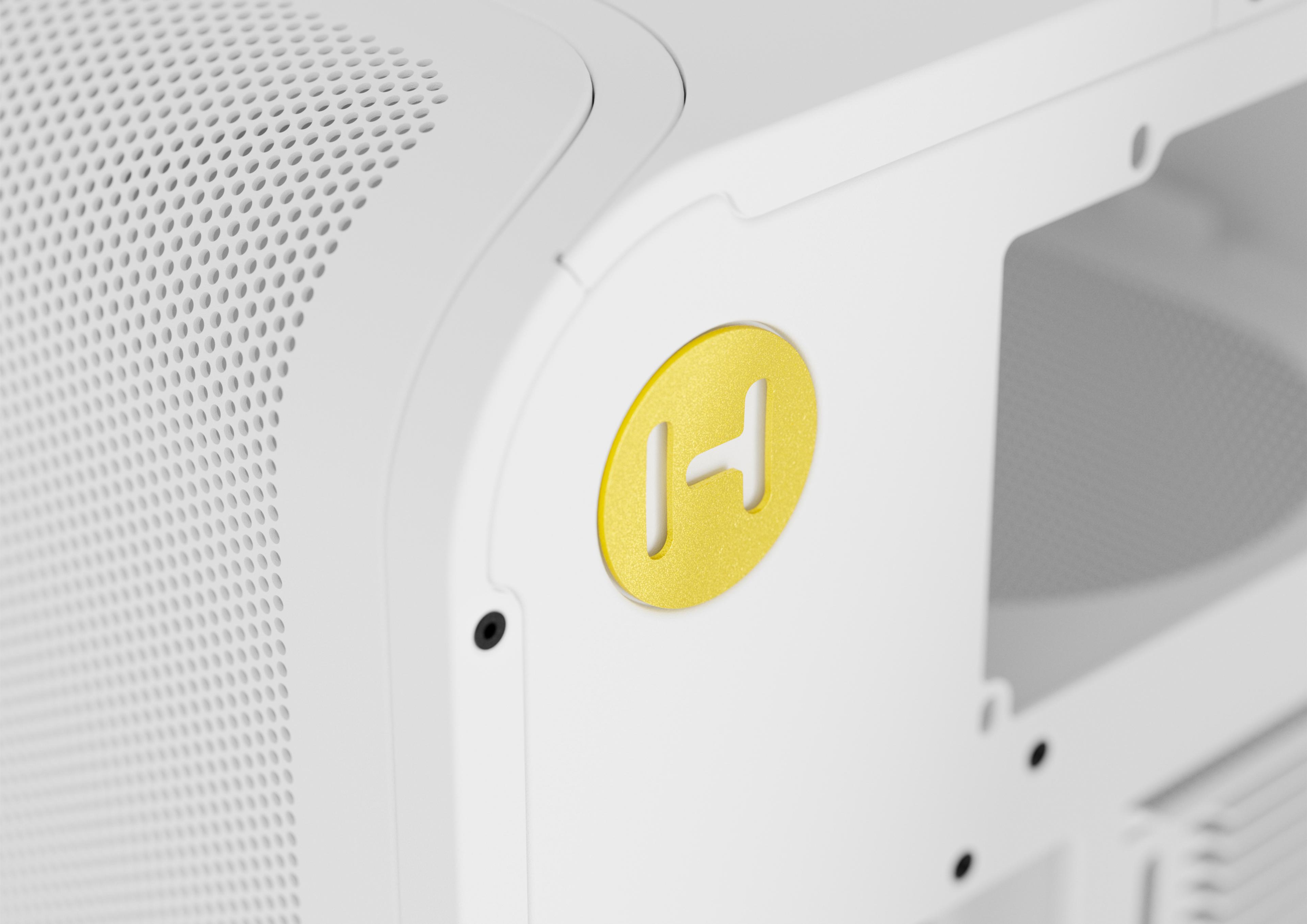 HYTE X50 Air - Snow White