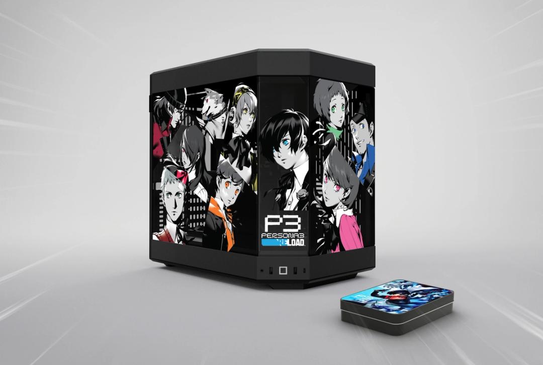 HYTE X SEGA ATLUS Persona 3 Reload Premium Mid-Tower ATX PC Case | HYTE