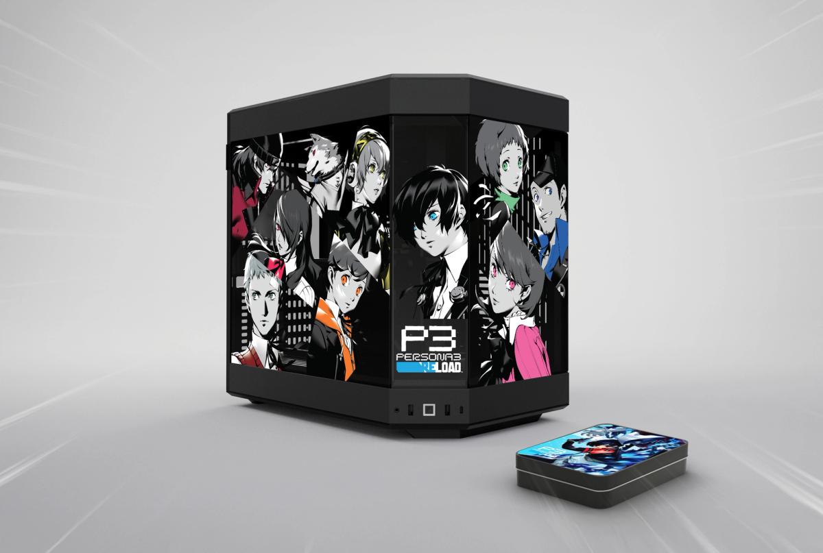 HYTE X SEGA ATLUS Persona 3 Reload Premium Mid-Tower ATX PC Case | HYTE