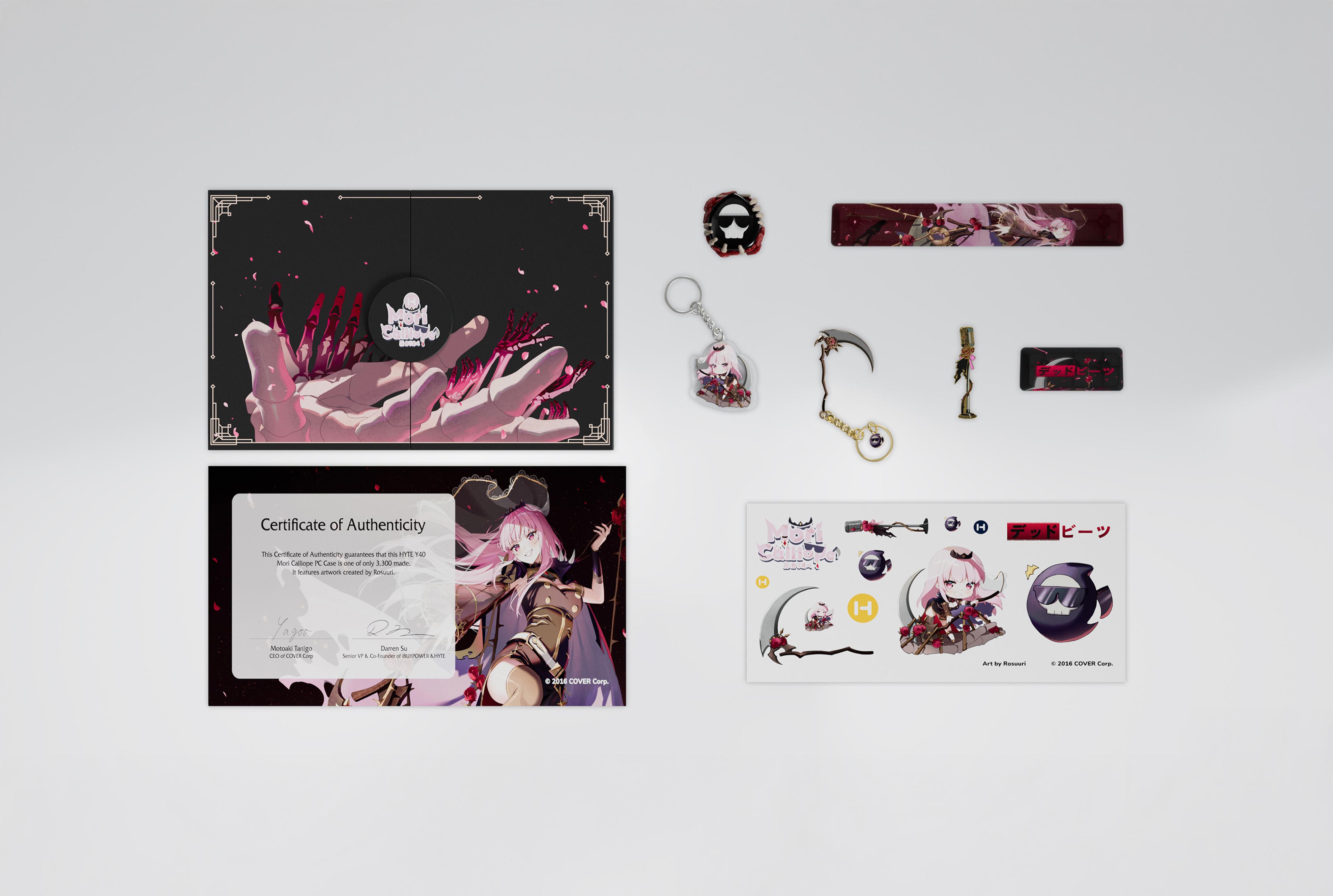 Mori Calliope Y40 + Desk Pad + Gift Box Bundle