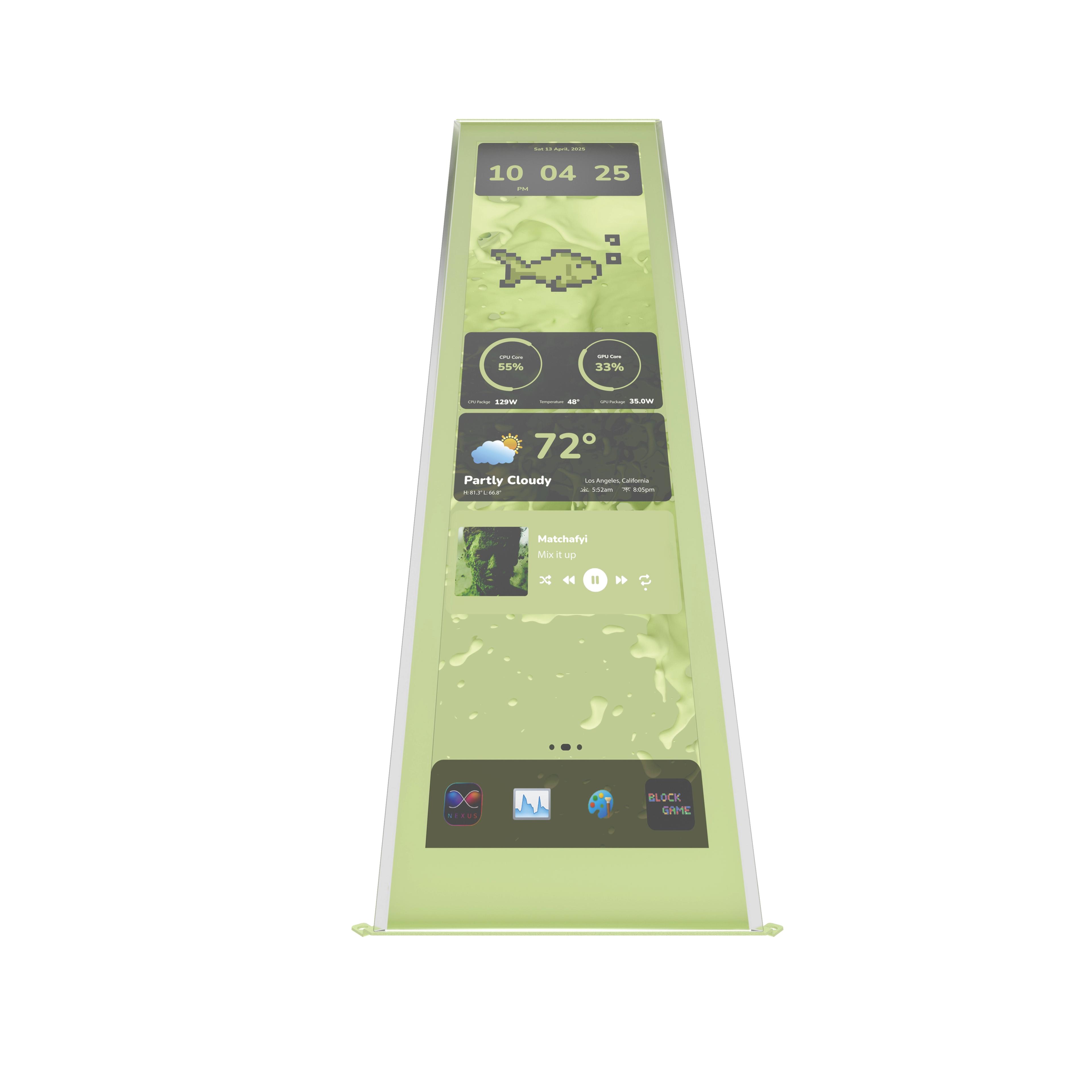 Y70 touch infinite Display Upgrade - Matcha Green