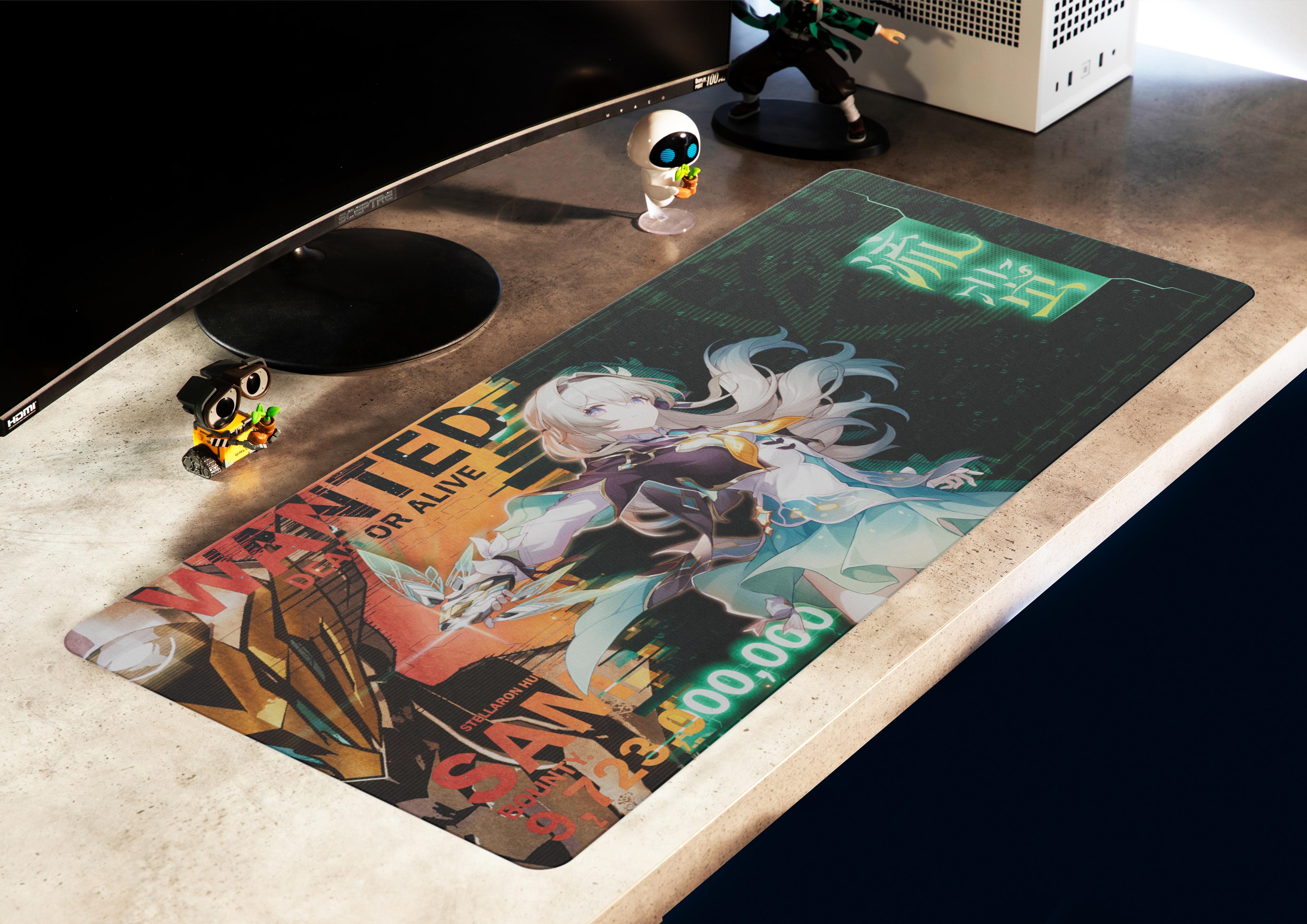 Official HYTE Firefly "Embers in a Shell" Desk Pad