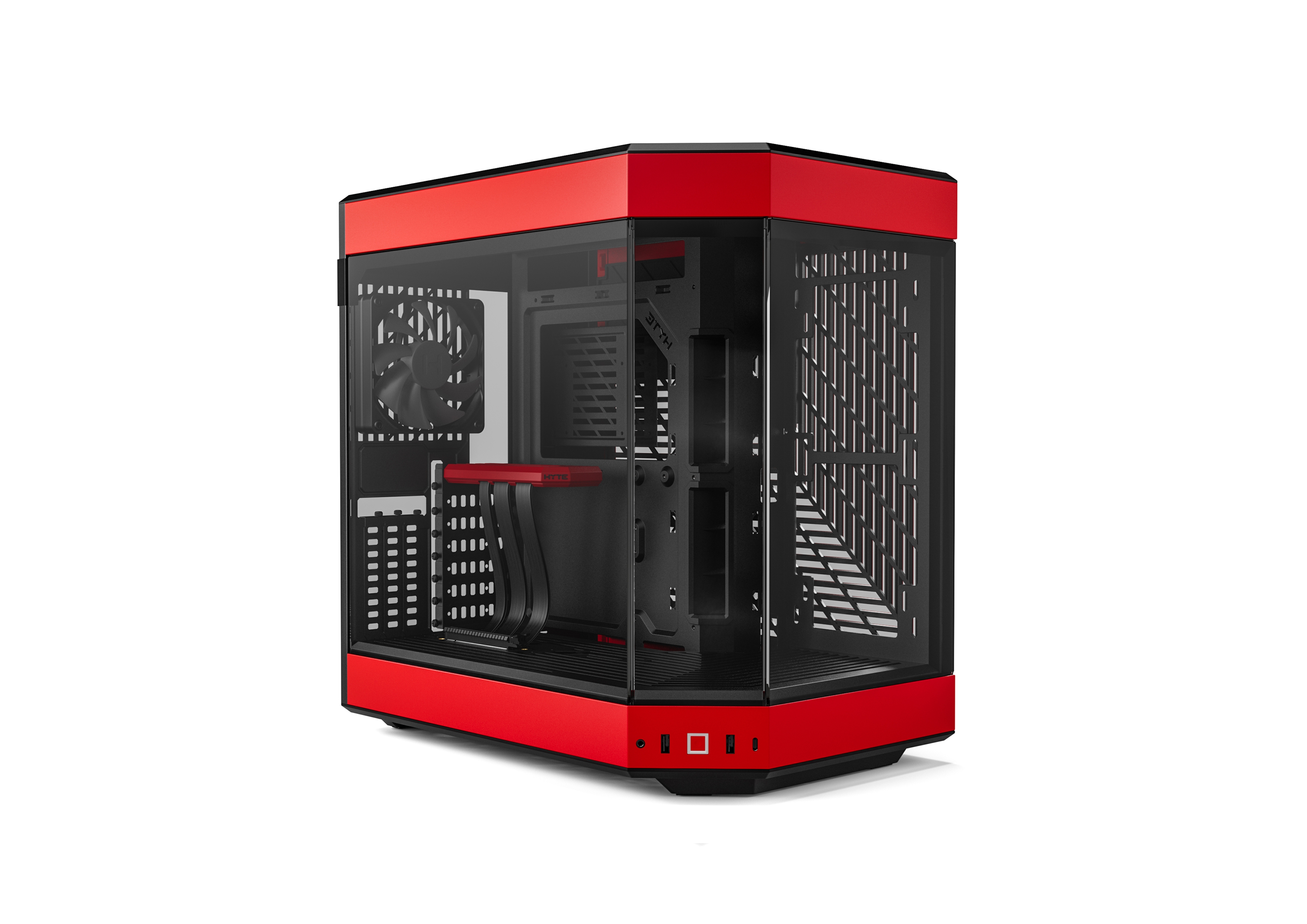 HYTE Y60 - Modern Aesthetic Case - Red