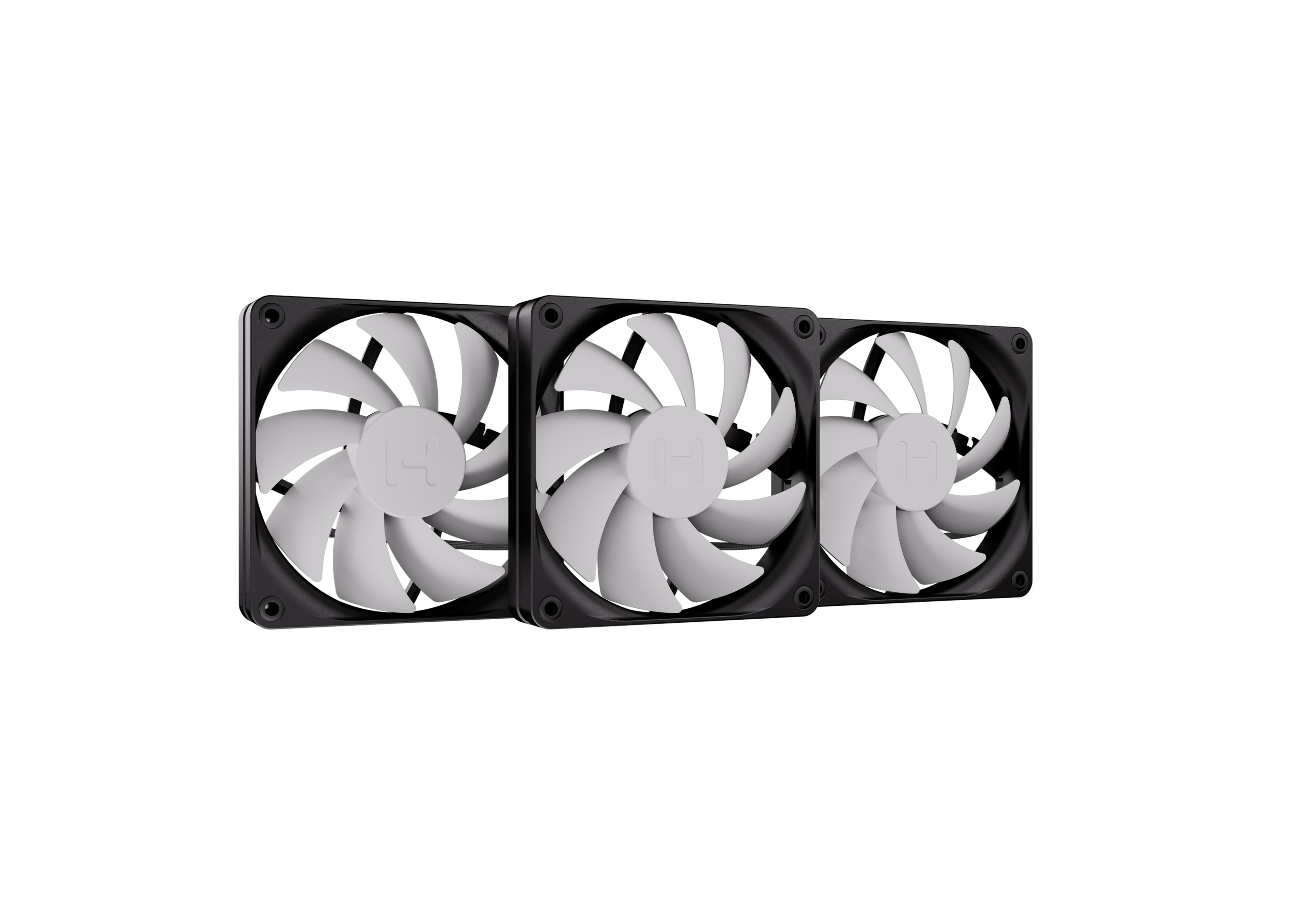 flow FA12 Triple Fan Pack 3x High Quality Fans 120mm