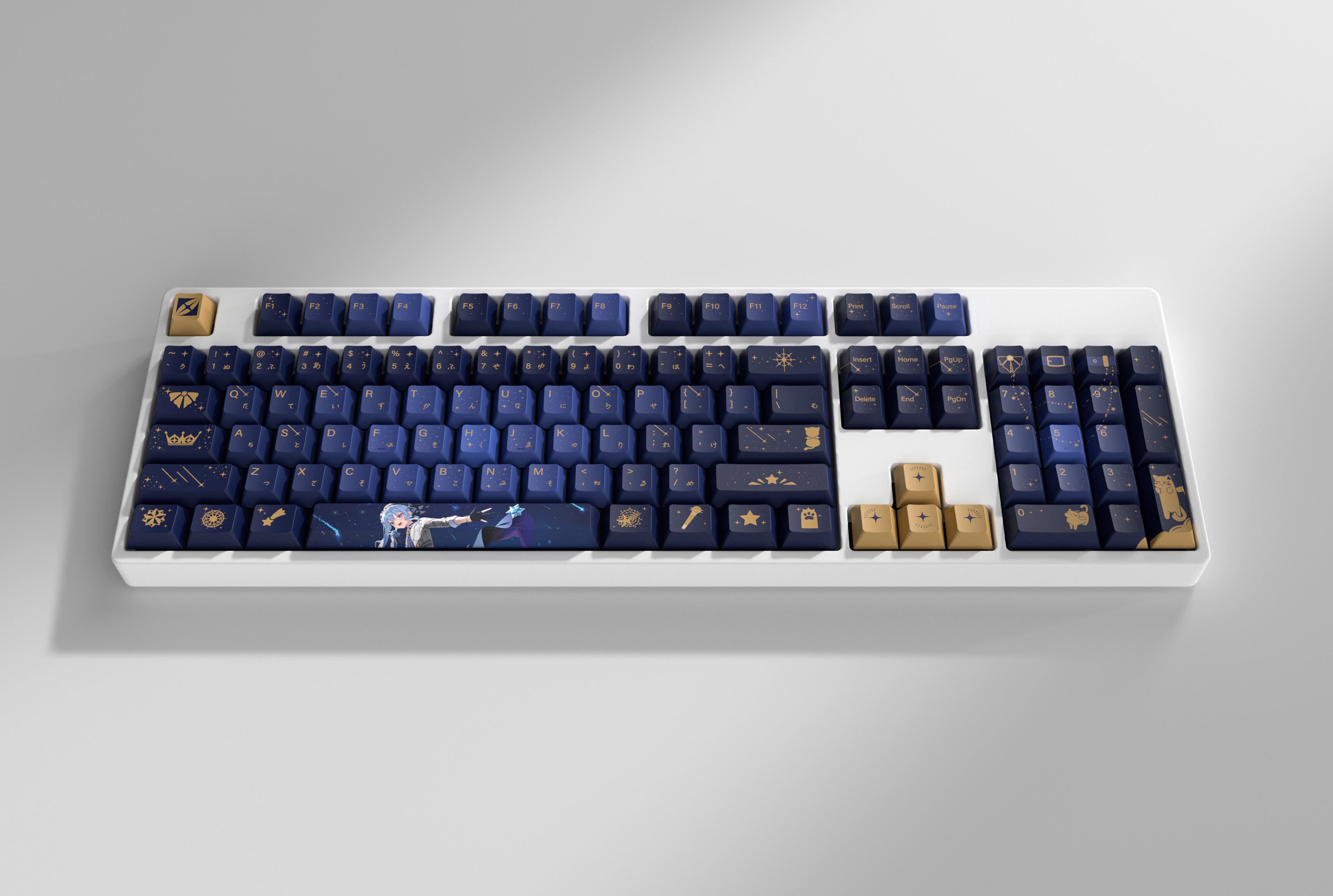 Hoshimachi Suisei Keycap and Desk Pad Bundle