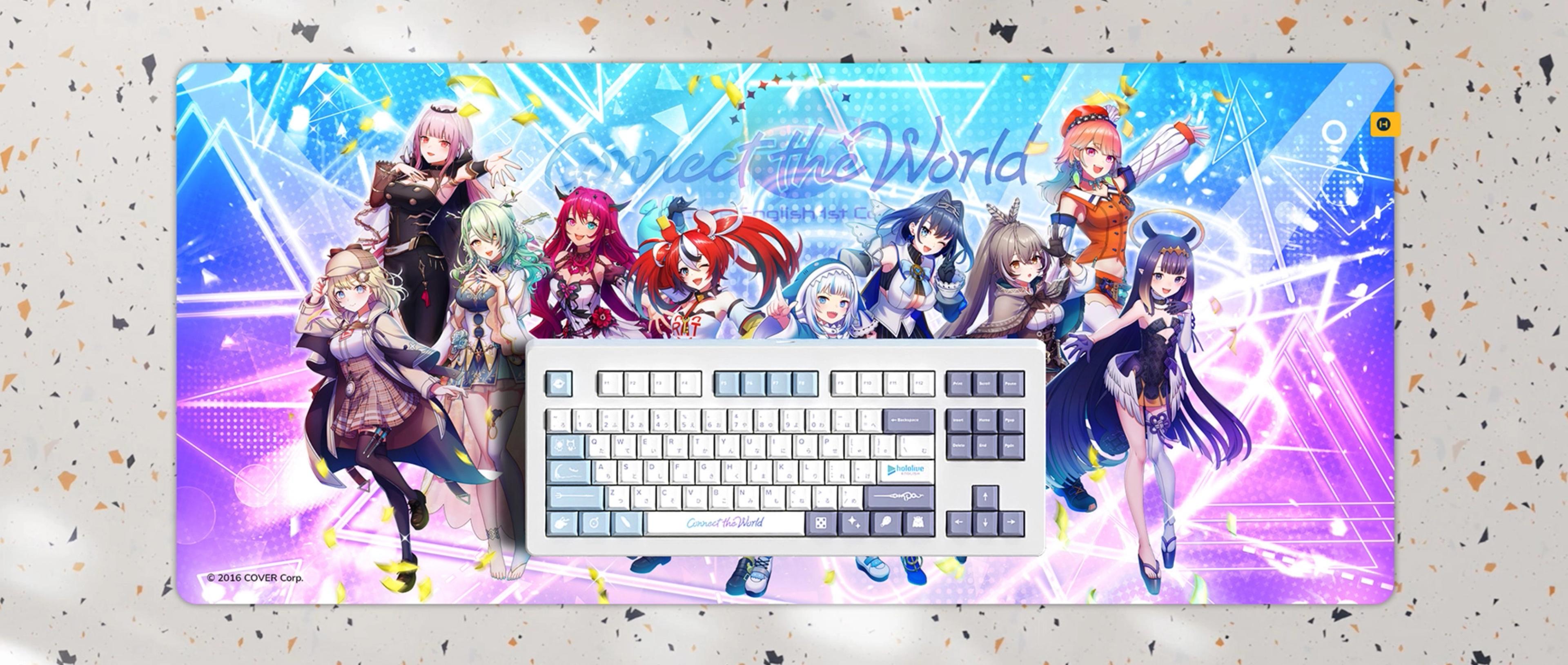 HYTE Announces - Connect the World - Keycap Set and Desk Pad Bundle