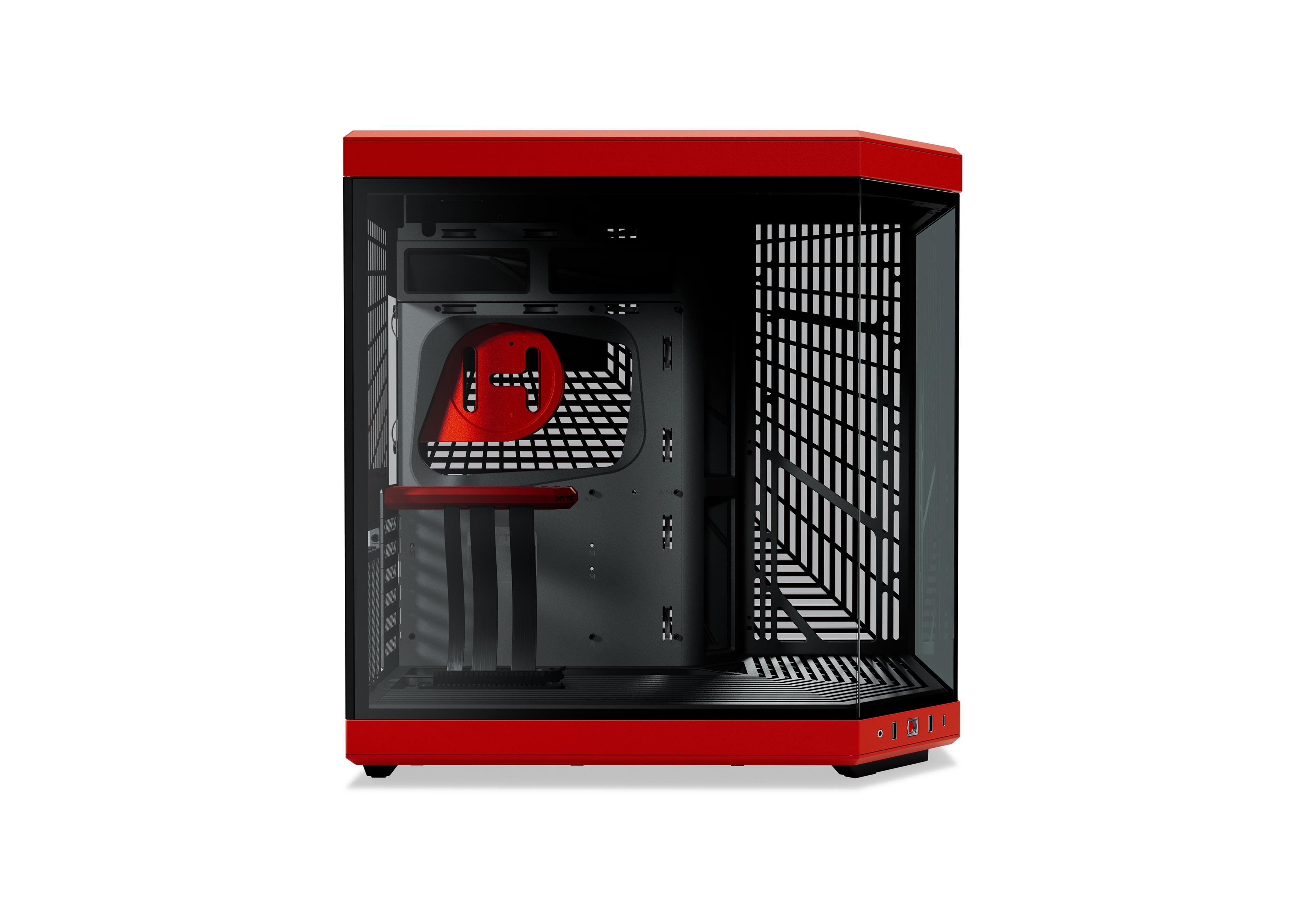 HYTE Y70 Modern Aesthetic Case - Red