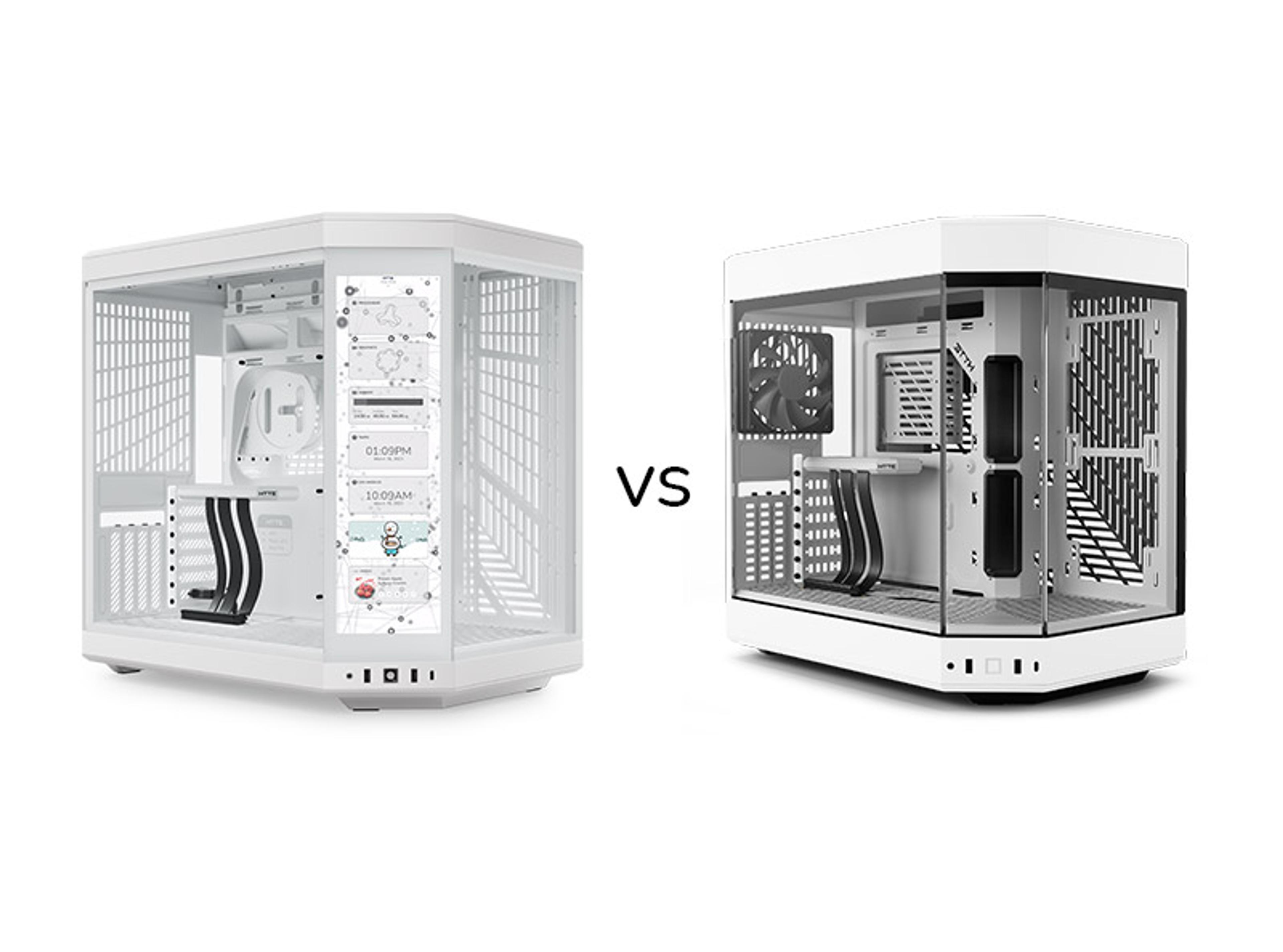 The HYTE ‘Y70 touch infinite’ takes familiar design notes from the Y60 and improves on every aspect with upgraded cooling, tool-less panels for easy maintenance, and a large 14.1” touchscreen - all powered by a new version of the HYTE Nexus software.