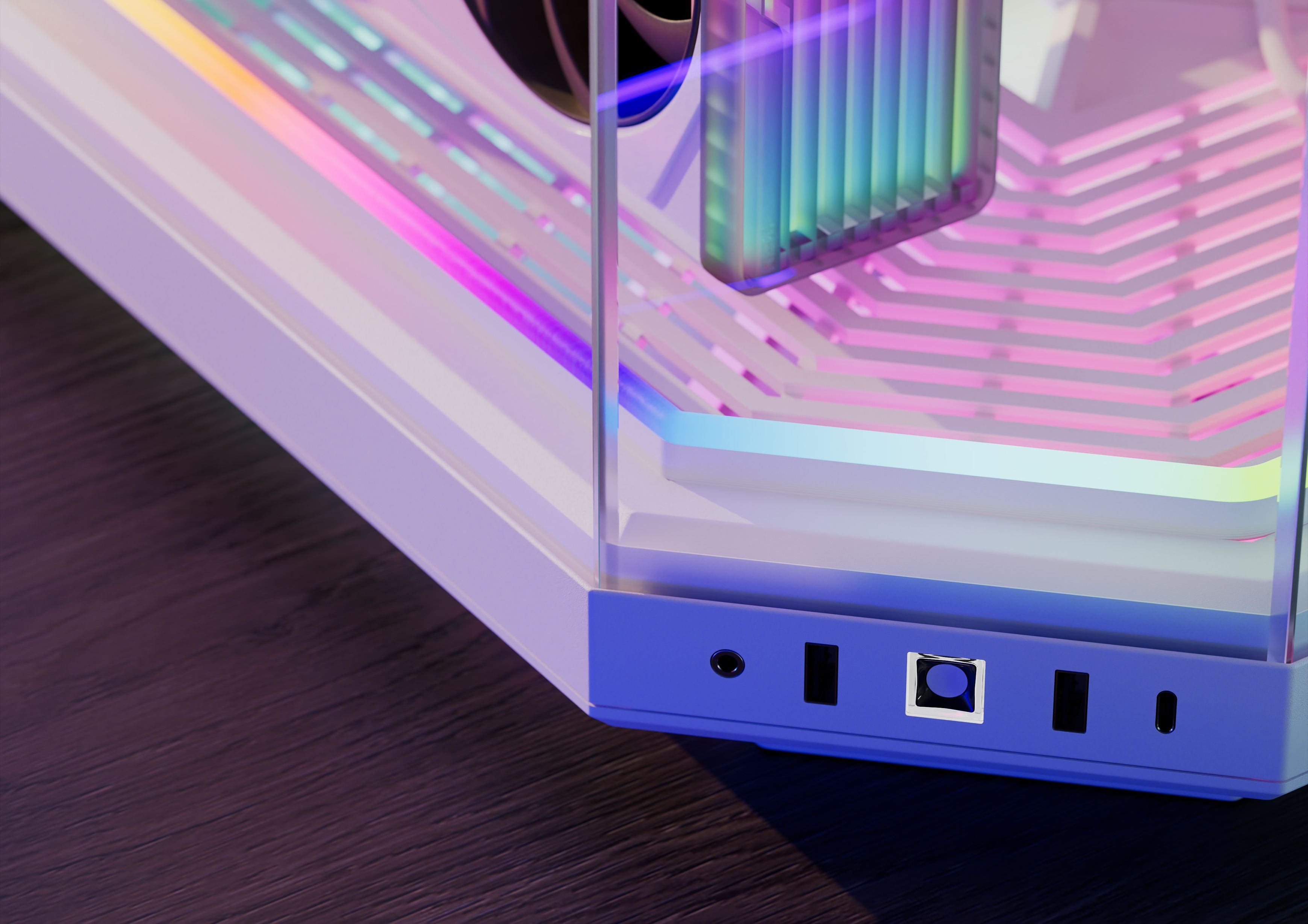 Noodle - RGB Digital Lighting - White | HYTE